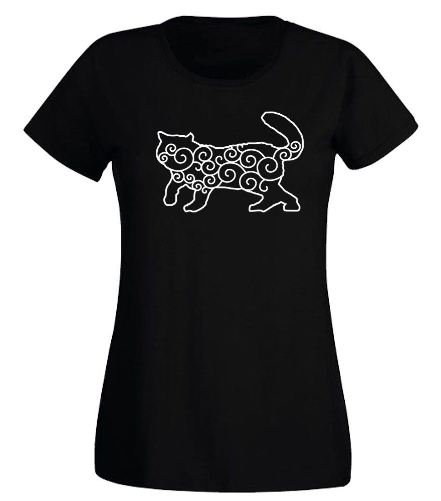 T-Shirt Tribalkatze