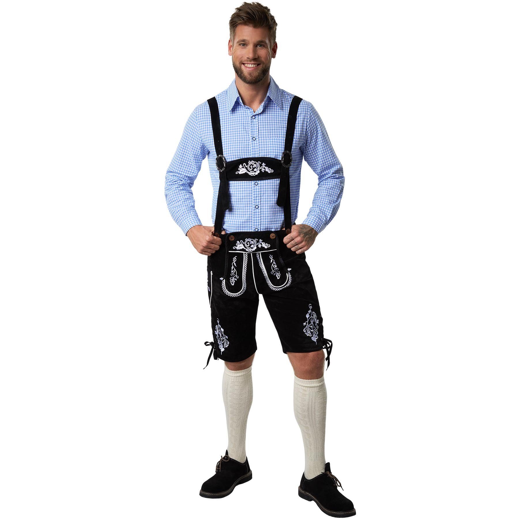 dressforfun Trachtensocken Kniestrümpfe weiß