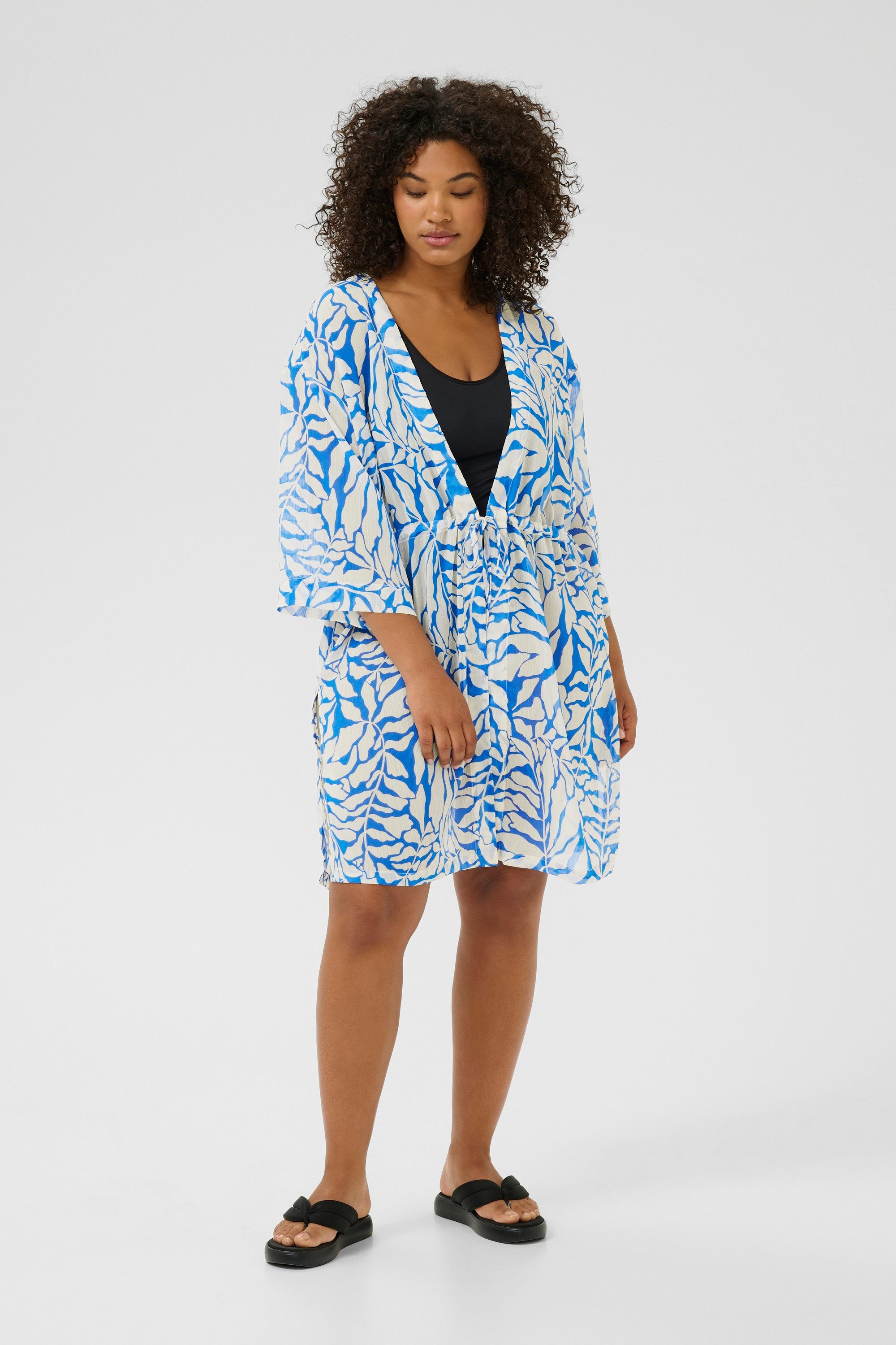 KAFFE Curve Blusenkimono Accessoires KClea plus