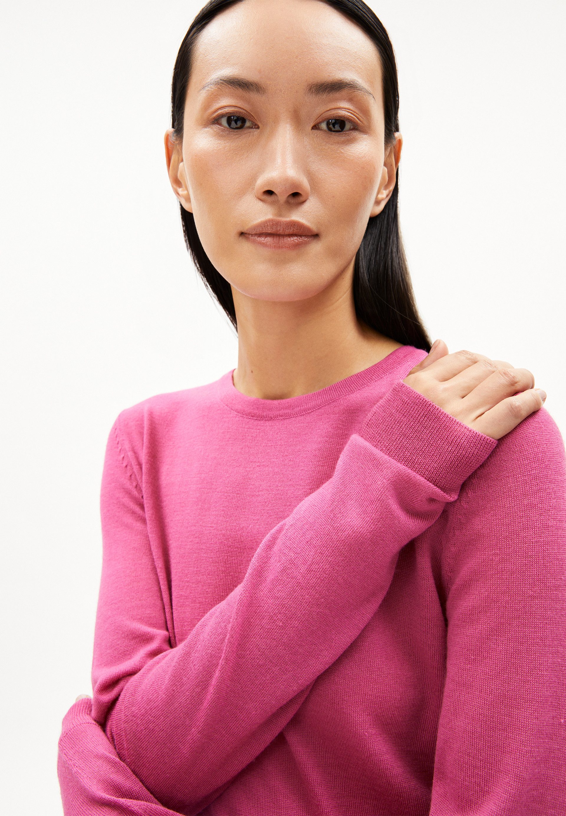 Armedangels Strickpullover ELDIAA MERINO Pullover aus Merino-Wolle Slim Fit