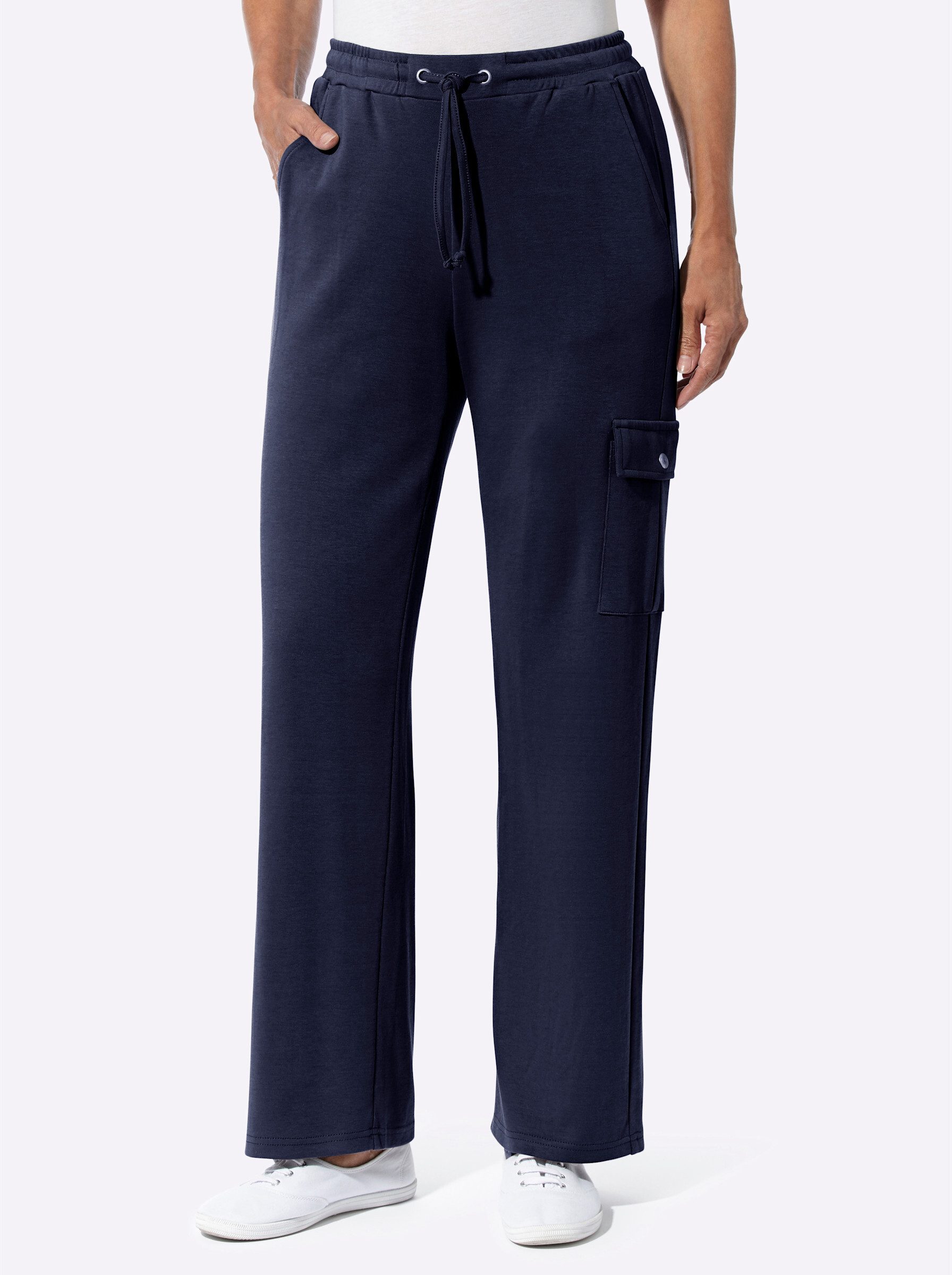 Jerseyhose Cargohose komfortabel