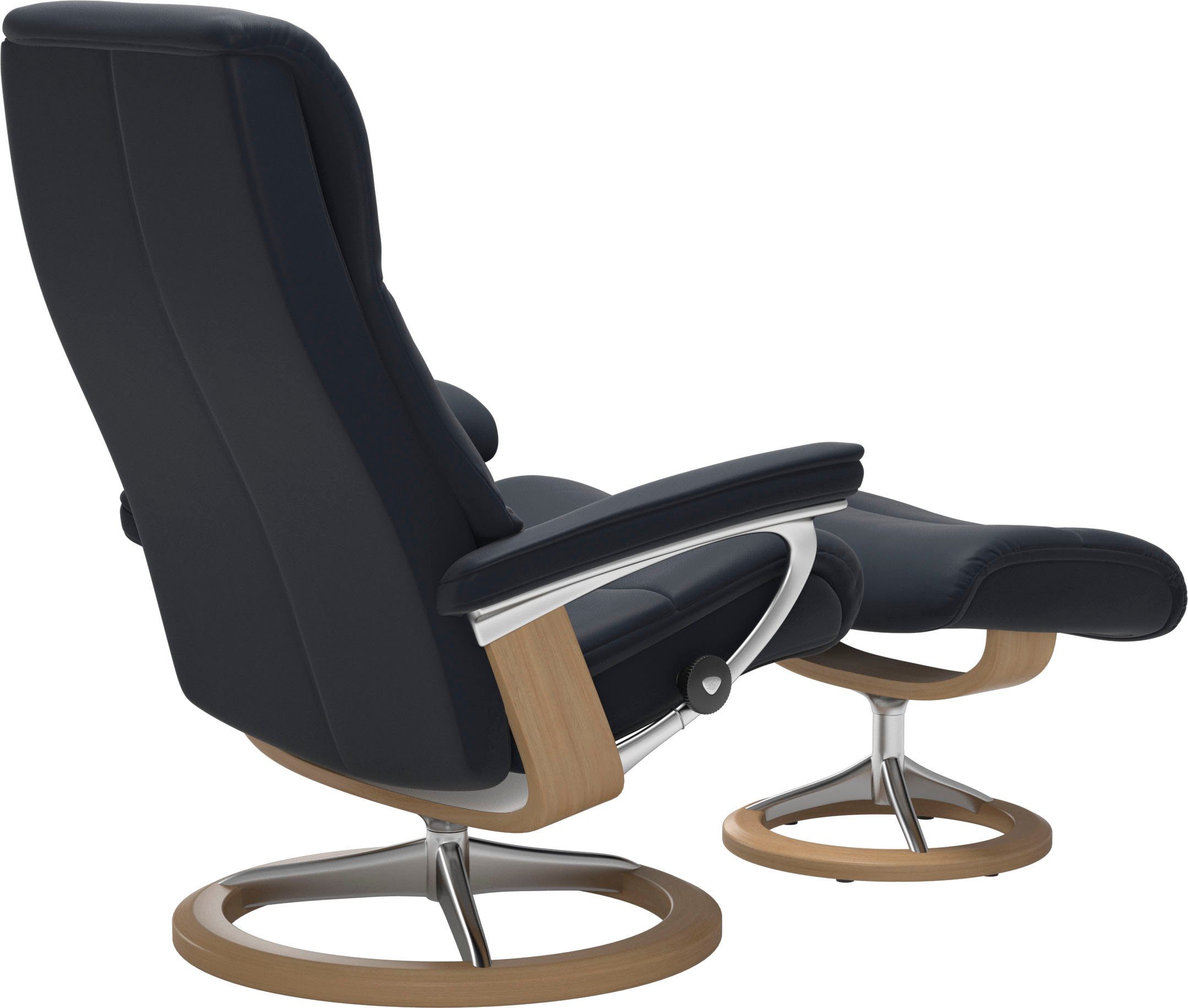 Stressless® Relaxsessel View, mit Base, Eiche M,Gestell Größe Signature