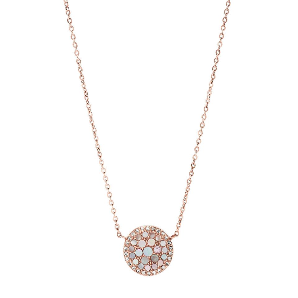 Fossil Kette mit Anhänger FOSSIL Damen ... Fossil Kette mit Anhänger FOSSIL Damen ...