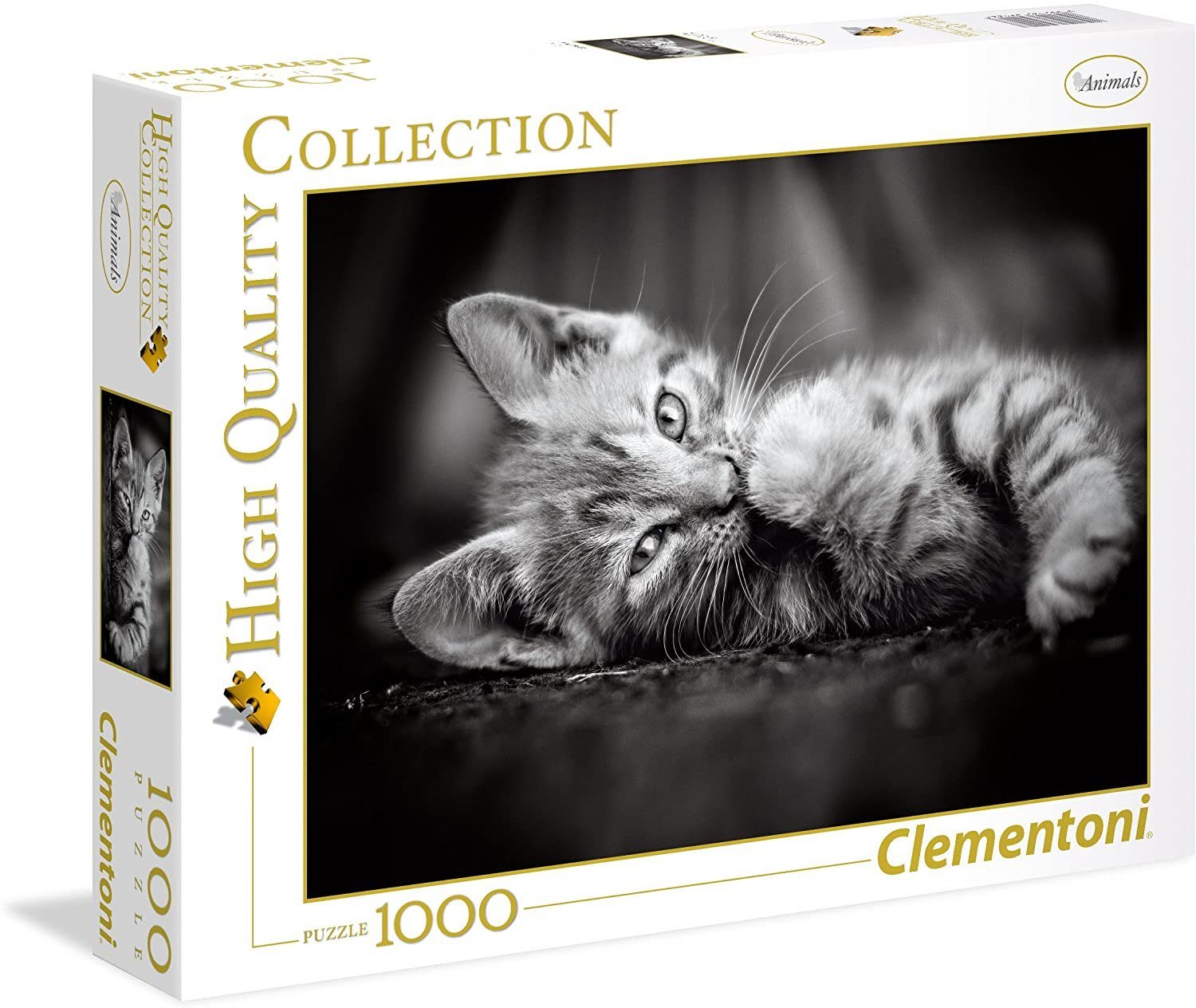 Clementoni® Puzzle Puzzle 39422 - Kätzchen (1000 Teile), 1000 Puzzleteile günstig online kaufen