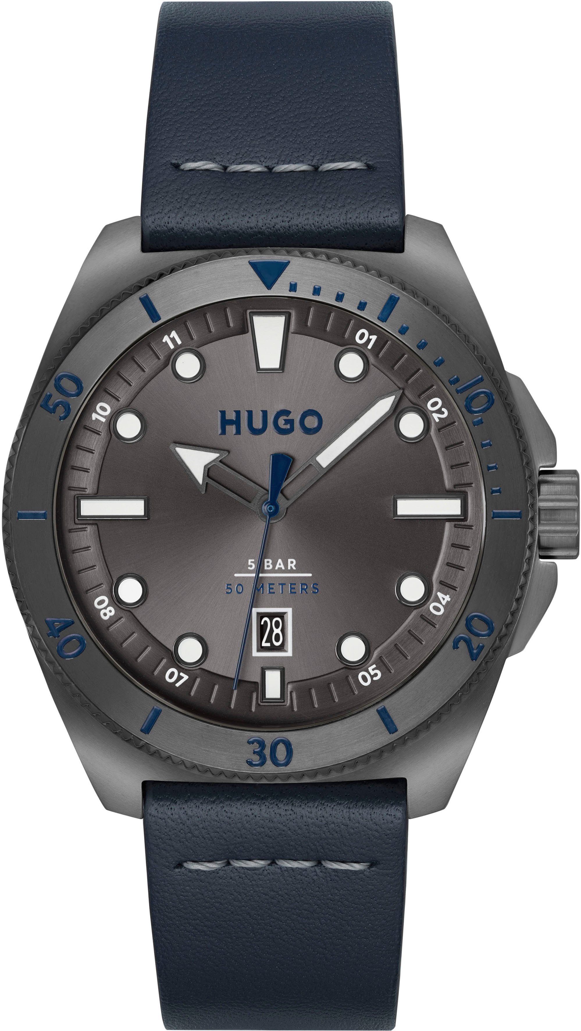 Quarzuhr 1530302 HUGO #VISIT,