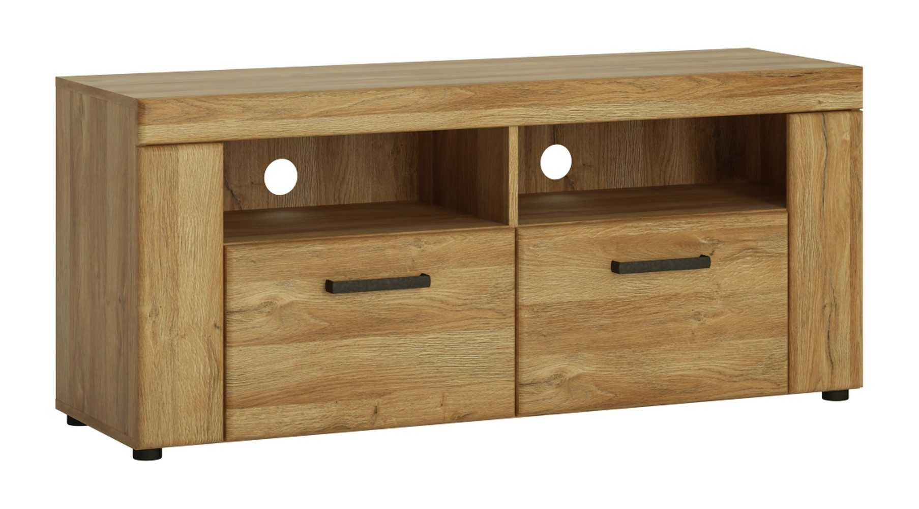 Meble Wójcik Lowboard in Grandson Eiche Dekor - 127,6x55,8x40,9 (BxHxT)