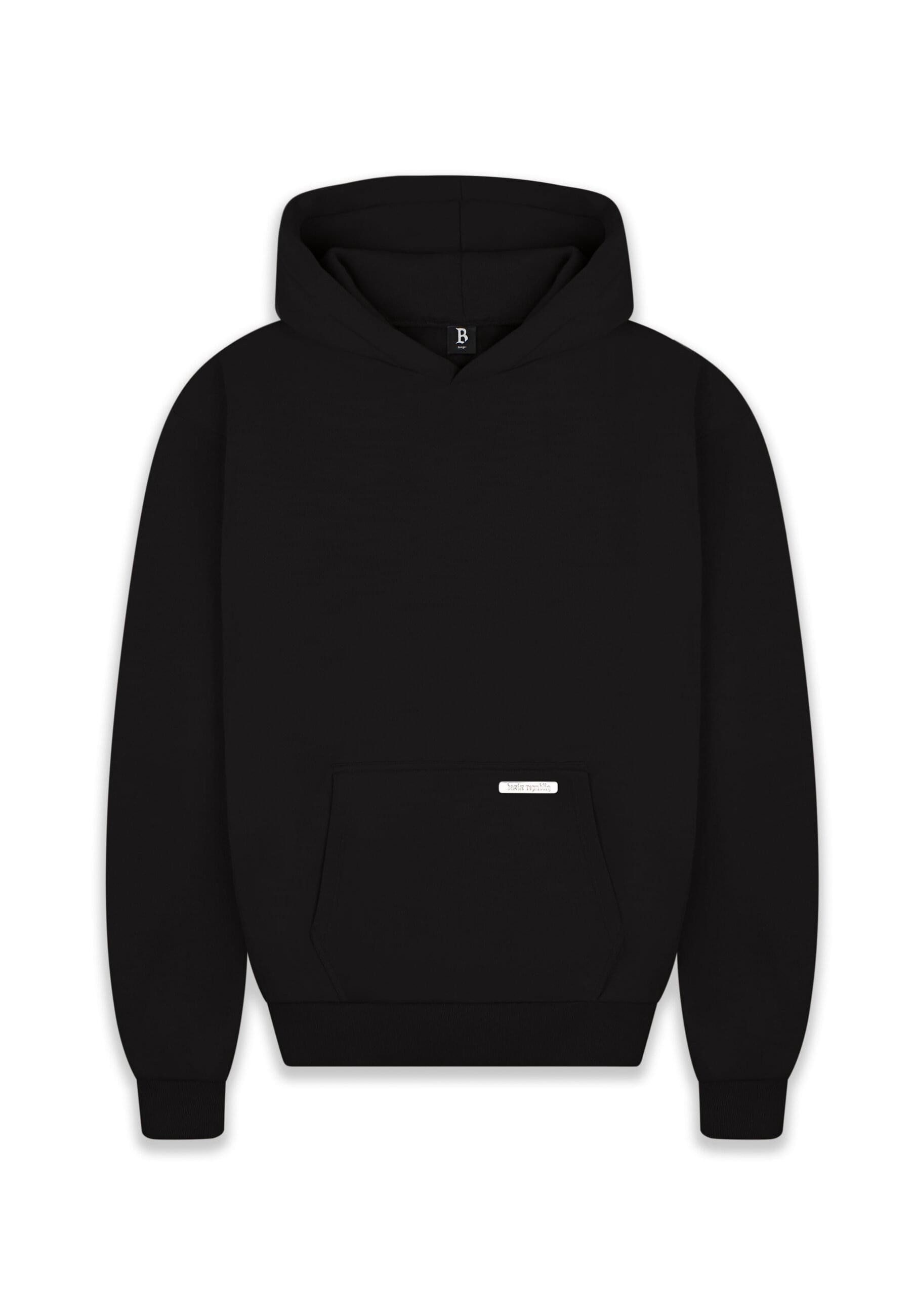 Kapuzensweatshirt Dropsize Herren Super Heavy Blank Hoodie