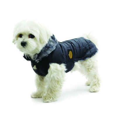 Fashion Dog Hundemantel Steppmantel für Hunde - Schwarz