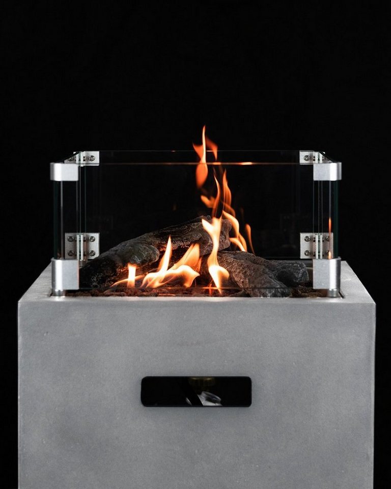 CLIFTON Glasaufsatz für Gaskamin Compact Square ca. 32x25cm - jetzt online bestellen bei & von ausgezeichnetem Service profitieren