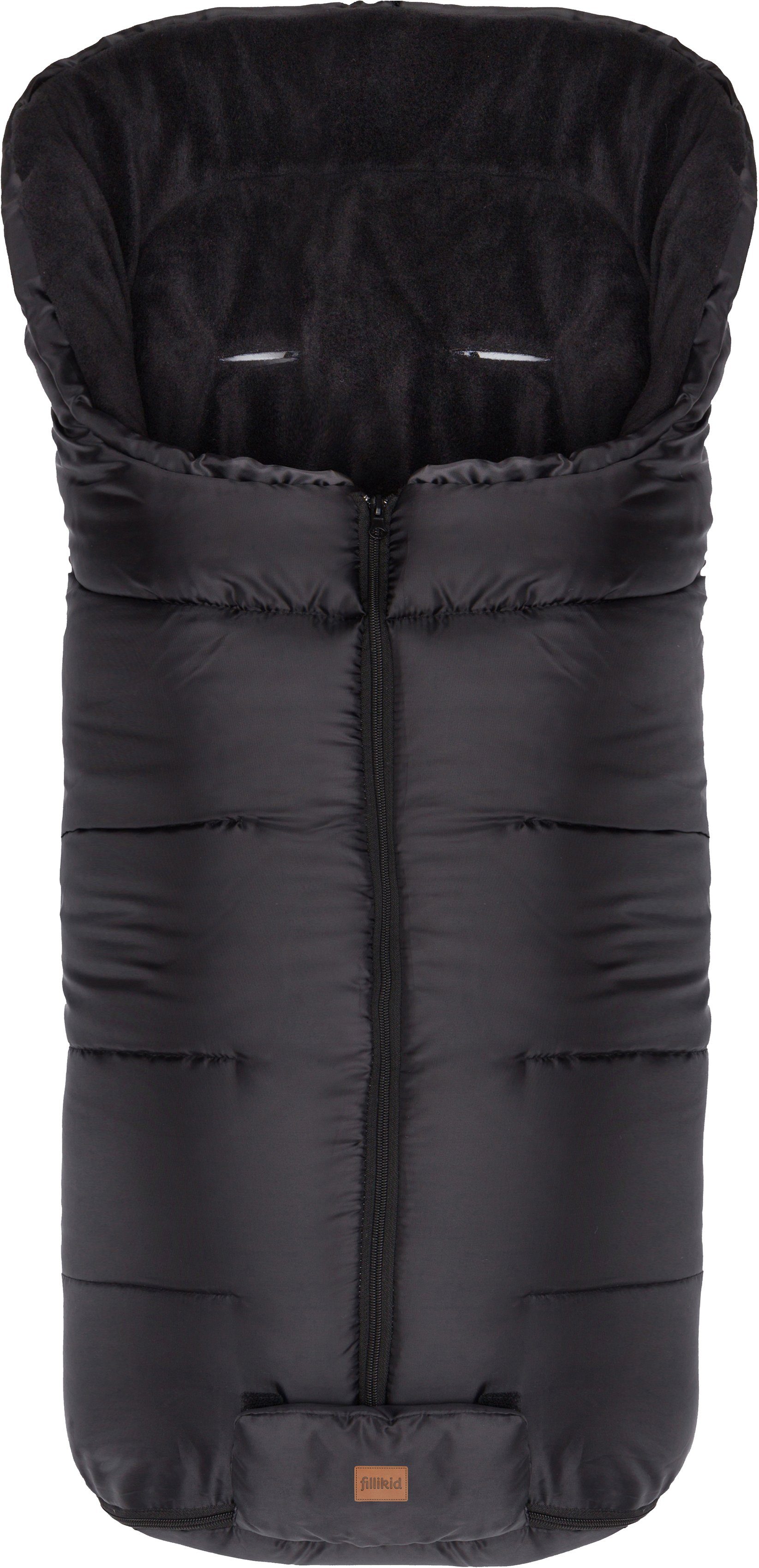 Fillikid Fußsack Eco Big Winterfußsack, schwarz