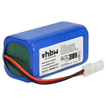 vhbw kompatibel mit Puppy R35, R30 Staubsauger-Akku Li-Ion 3000 mAh (14,4 V)