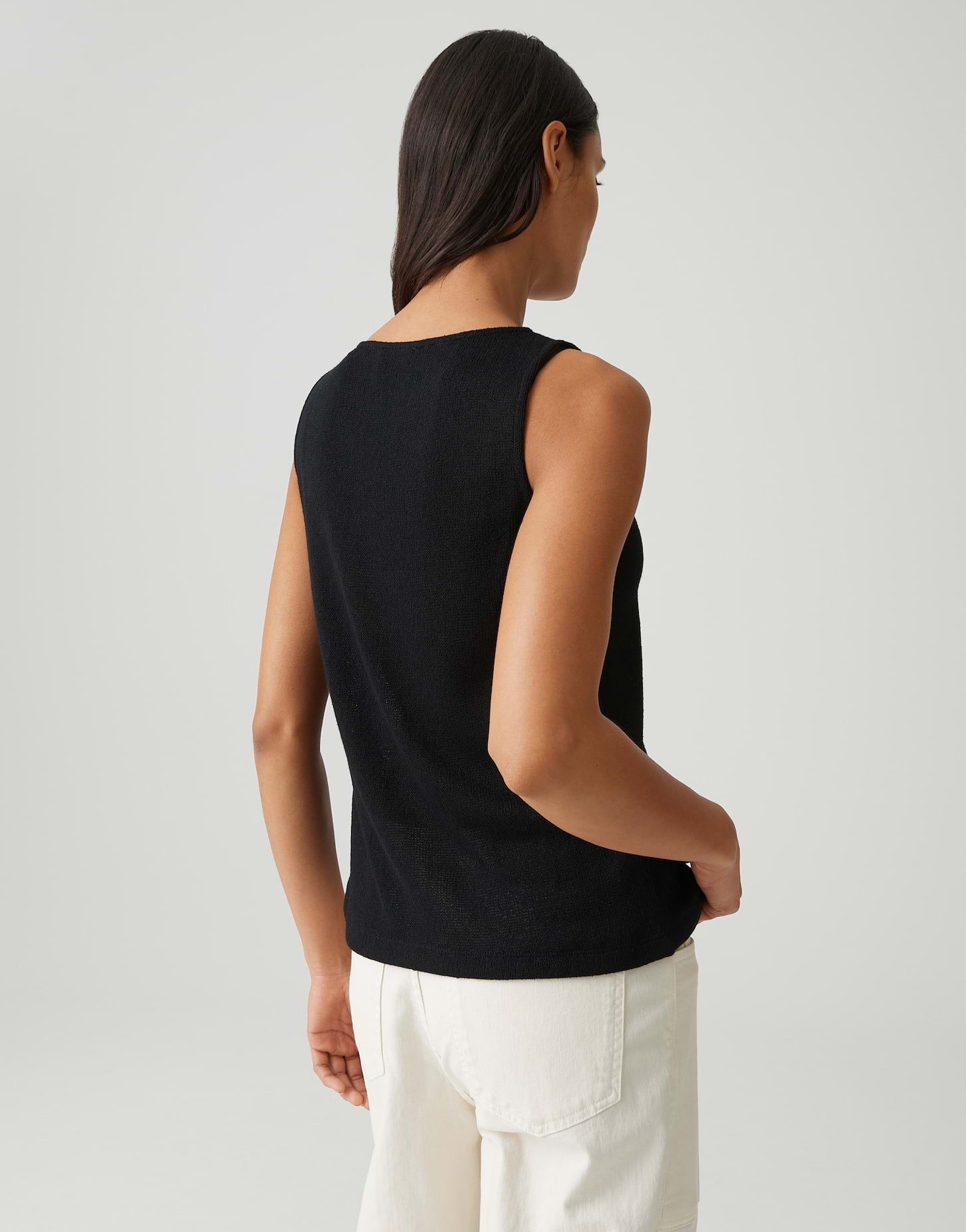 OPUS Shirttop ILONKA Loose in edler Strickoptik