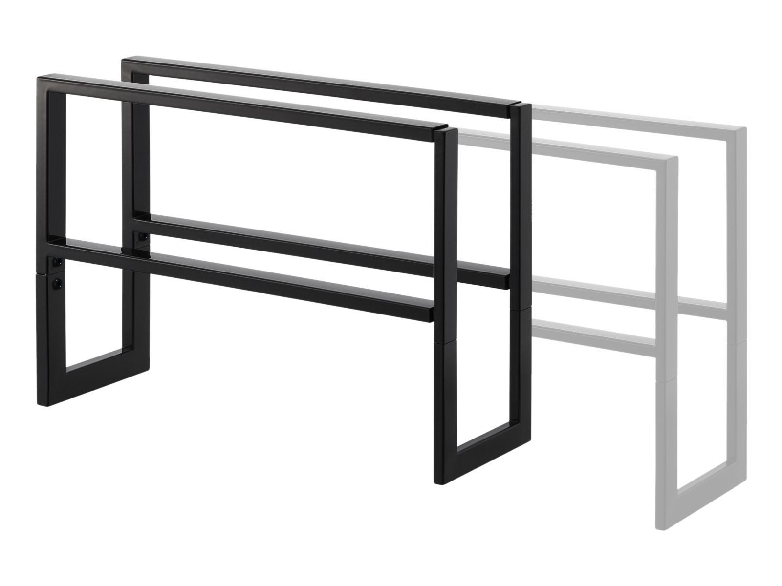 Yamazaki Schuhregal "Line" aus Metall, schmal, ausziehbar 38-70cm, Schuhstä günstig online kaufen