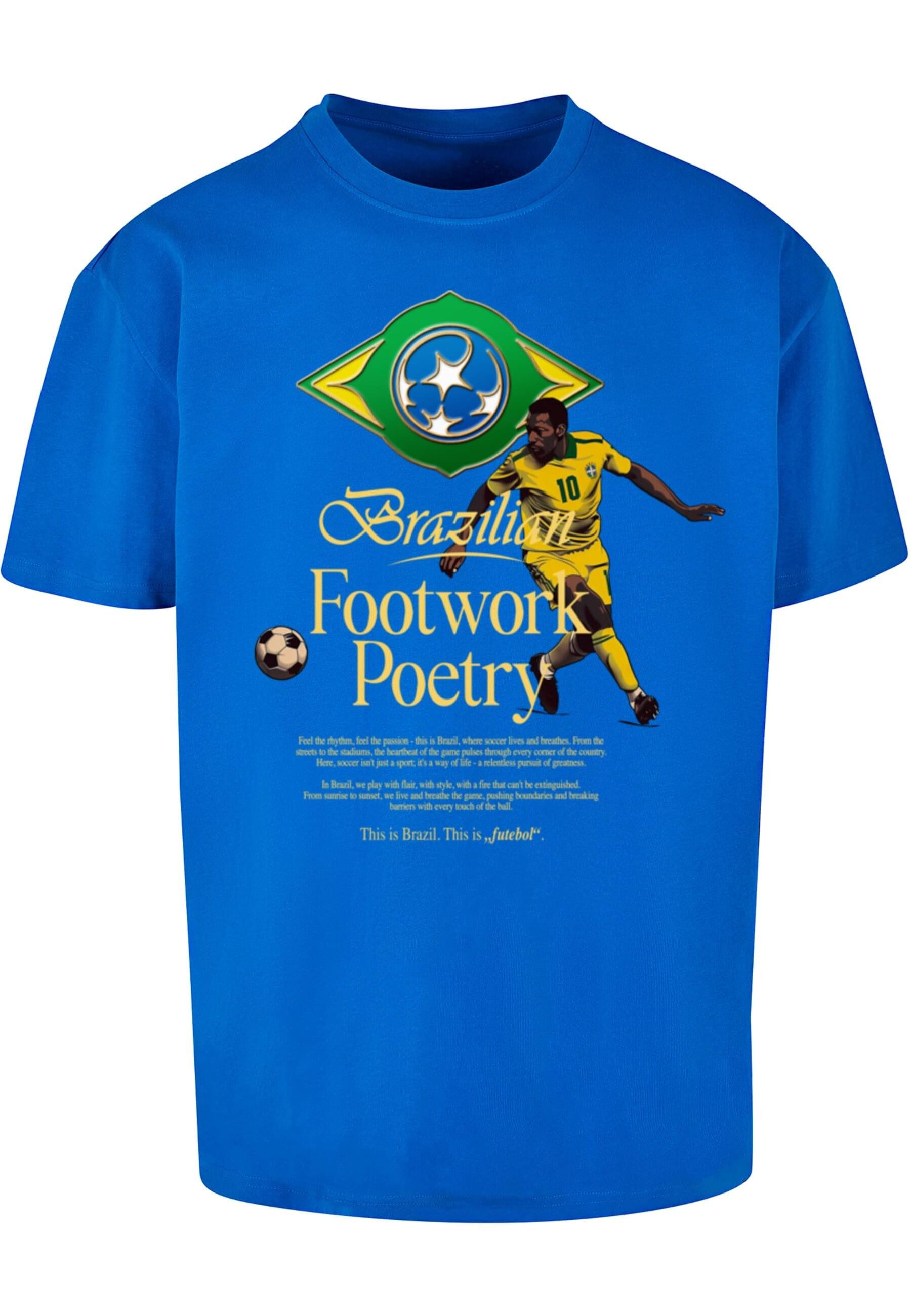 Upscale by Mister Tee T-Shirt Upscale by Mister Tee Footwork Poetry Oversize Tee (1-tlg)