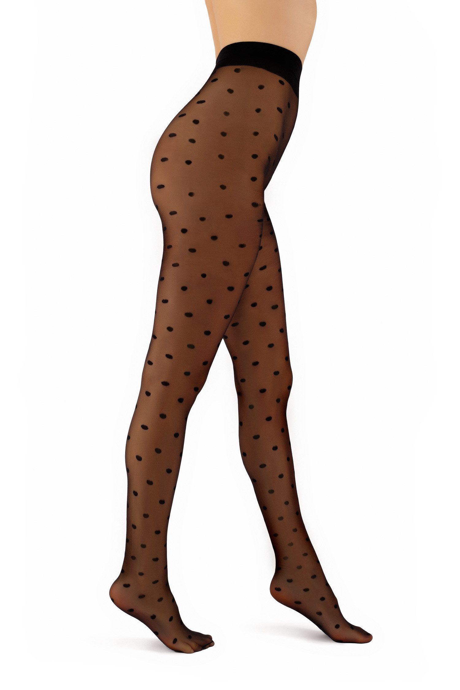 Aurelia Feinstrumpfhose Strumpfhose Tights Dots Elegante gemusterte Strumpfhose 20 DEN