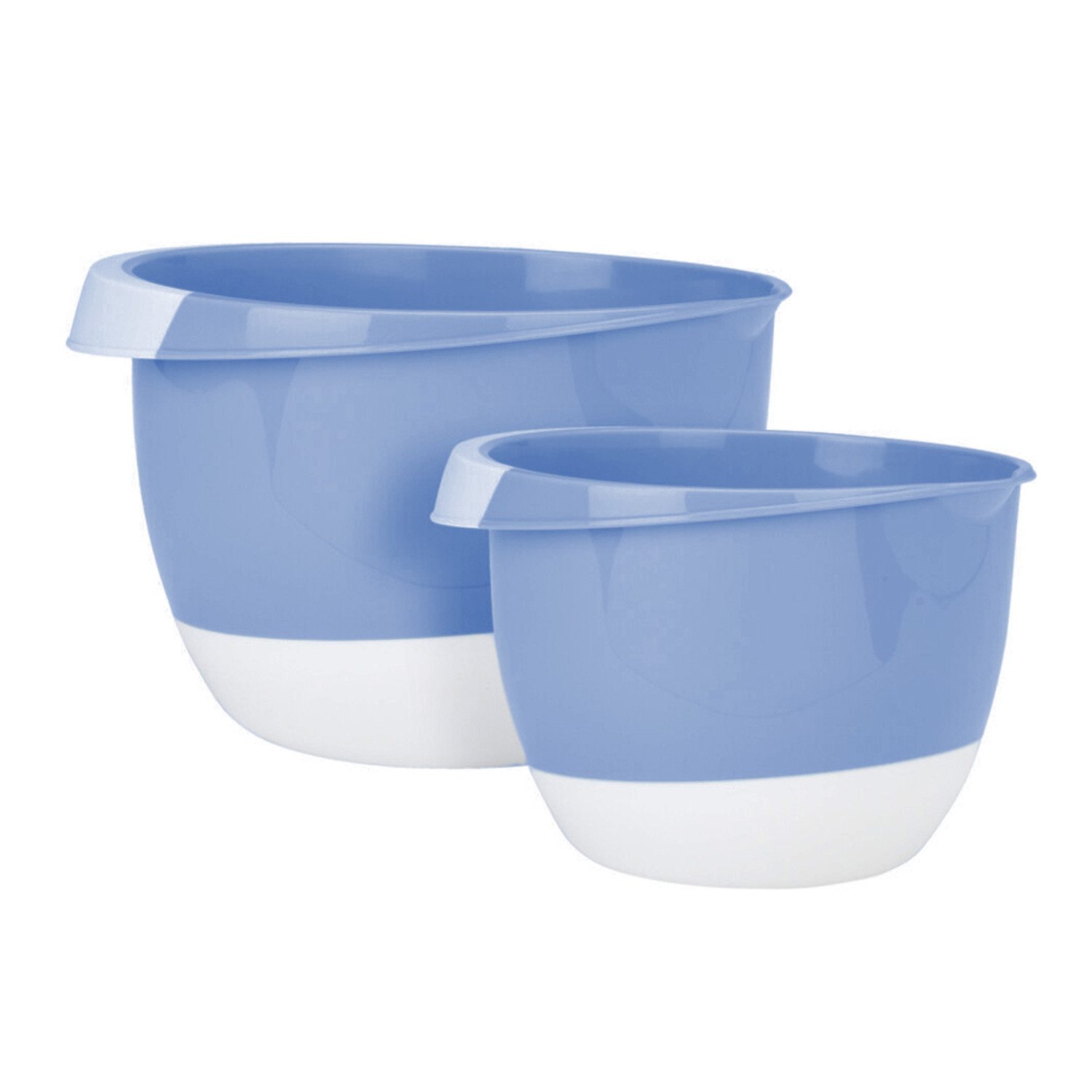 Müslischale 2er Set Rührschüssel Mixschüssel Schüssel 3,5L + 2L