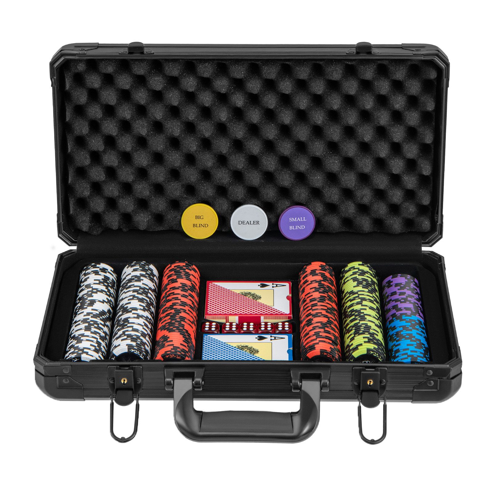 Spiel Pokerset Pokerkoffer