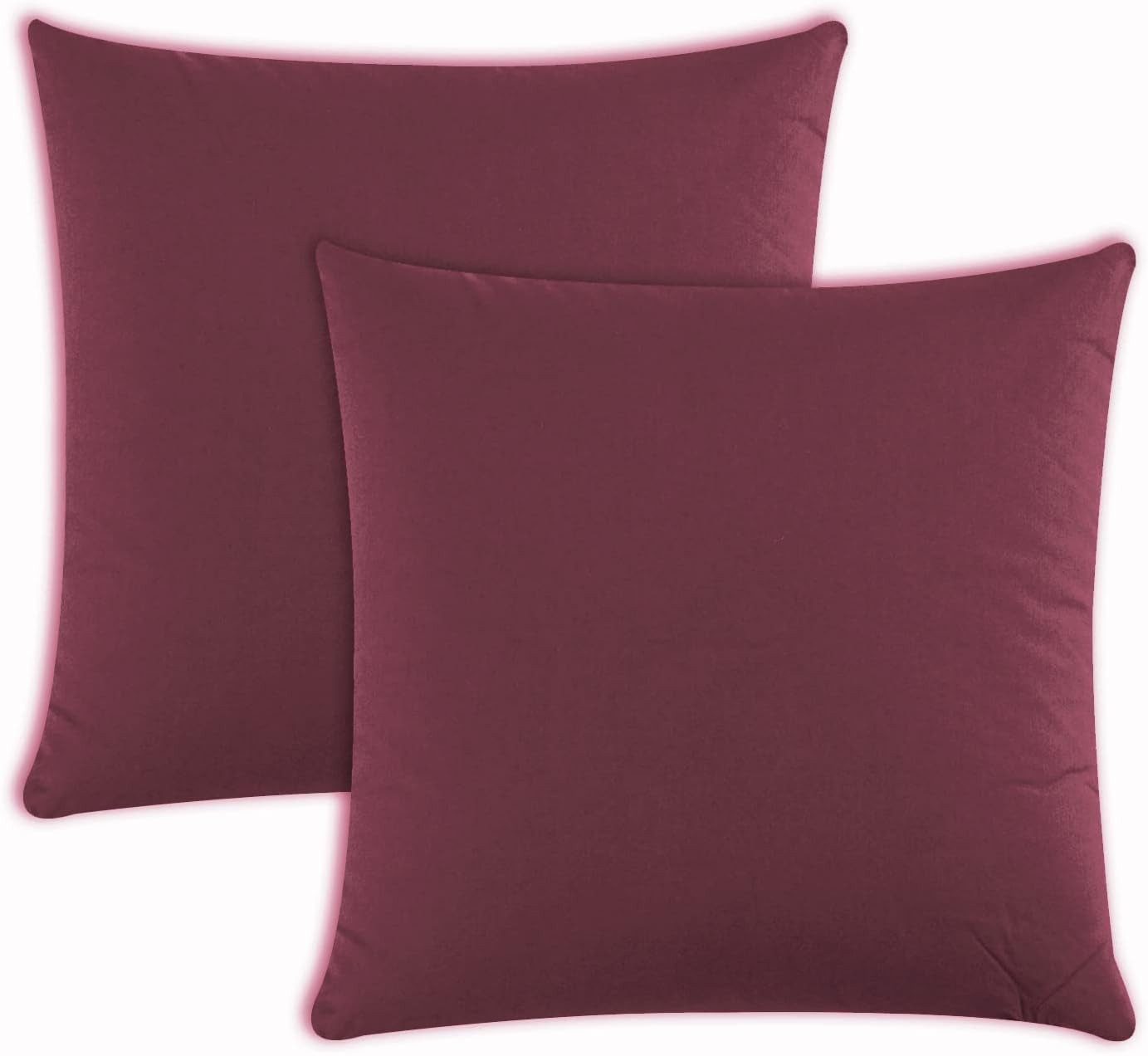 Müskaan Kissenbezug Kissenbezug 40x40 40x80 80x80 2er Pack Mikrofaser Kisse günstig online kaufen