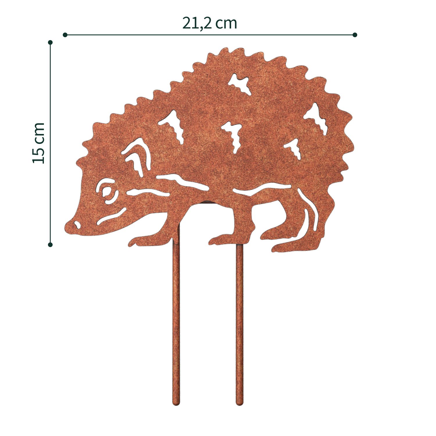 VERDOBA Gartenfigur Gartenstecker in Rost & günstig online kaufen