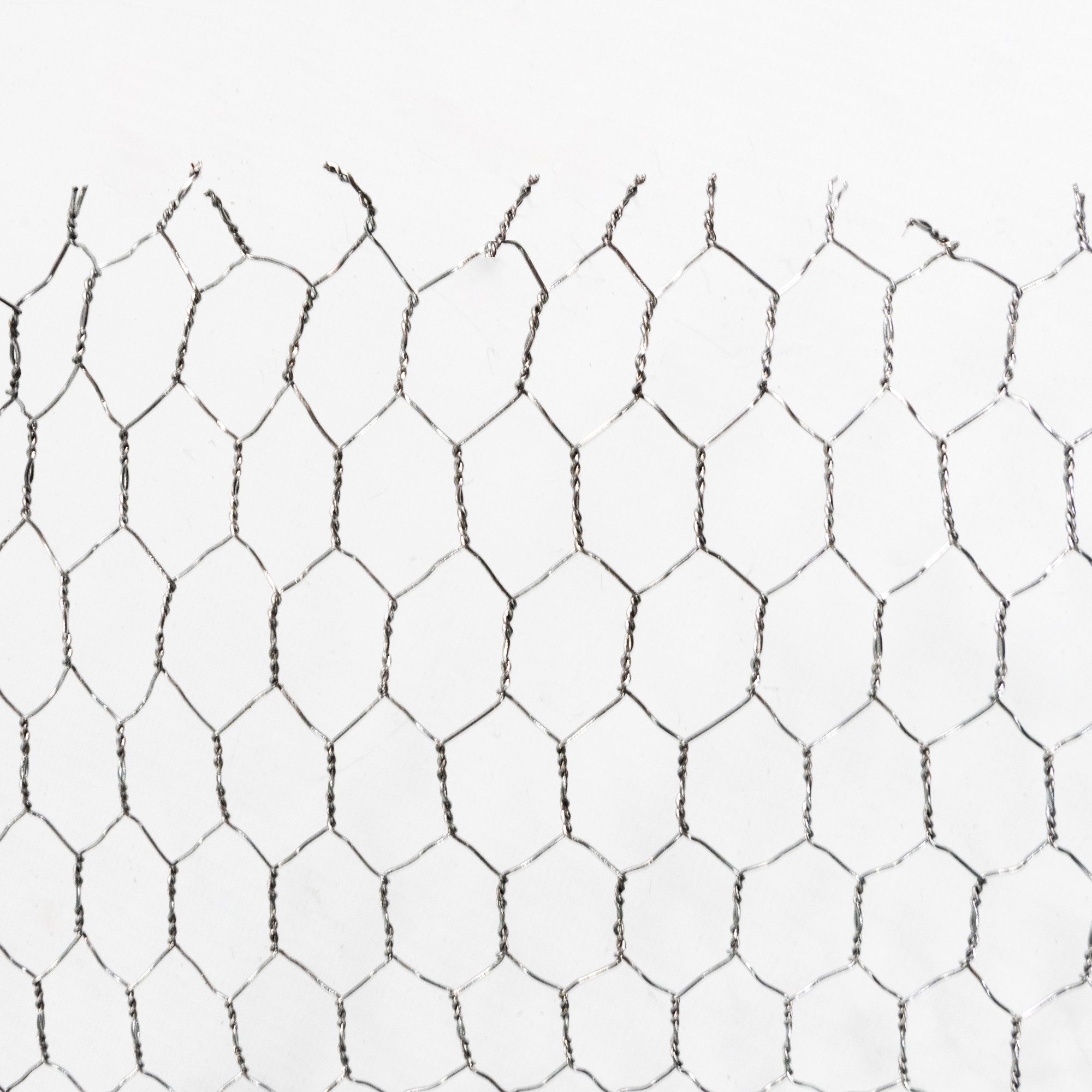 Lemodo Maschendrahtzaun Maschendrahtzaun verzinkt, 100 cm hoch silber