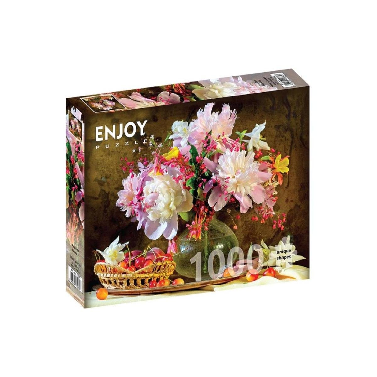 ENJOY Puzzle Puzzle ENJOY-1335 - Peonies Beauty, Puzzle, 1000 Teile, 1000 Puzzleteile