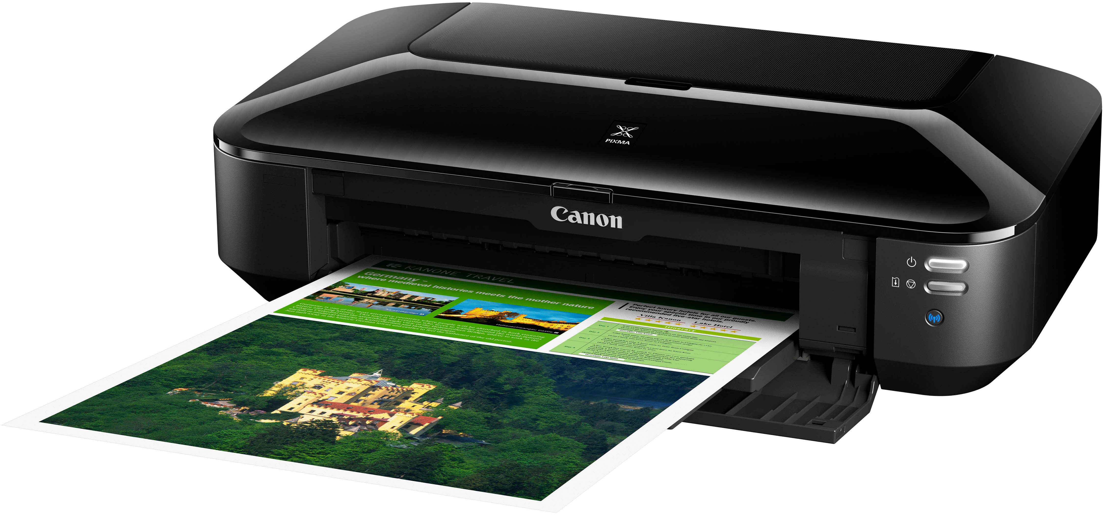 Canon PIXMA iX6850 Fotodrucker, (WLAN (Wi-Fi), LAN (Ethernet) – Bild 4 von 5