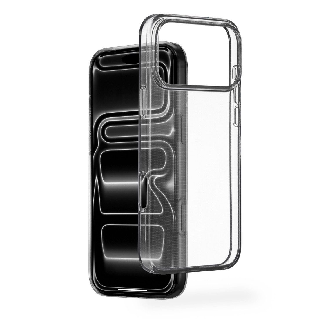 Hama Smartphone-Hülle Handyhülle f. iPhone 17 Pro Max/18 Pro Max (kratzfest, ohne Vergilben), Anti-Vergilbung, Kratzschutz, Anti-Rutsch-Oberfläche, Ultra-Slim