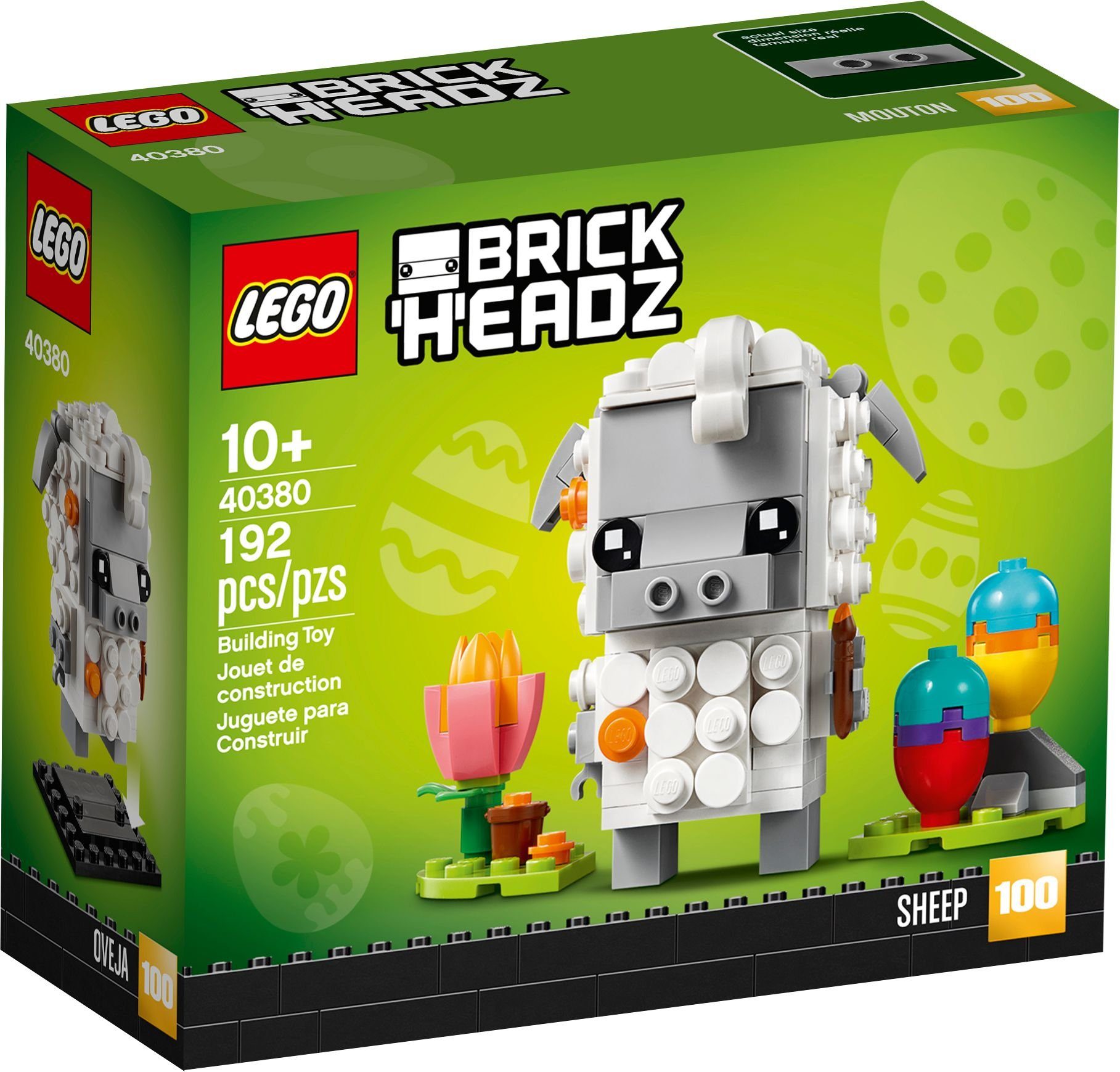 LEGO® Konstruktionsspielsteine LEGO® BrickHeadz - Osterlamm, (Set, 192 St)