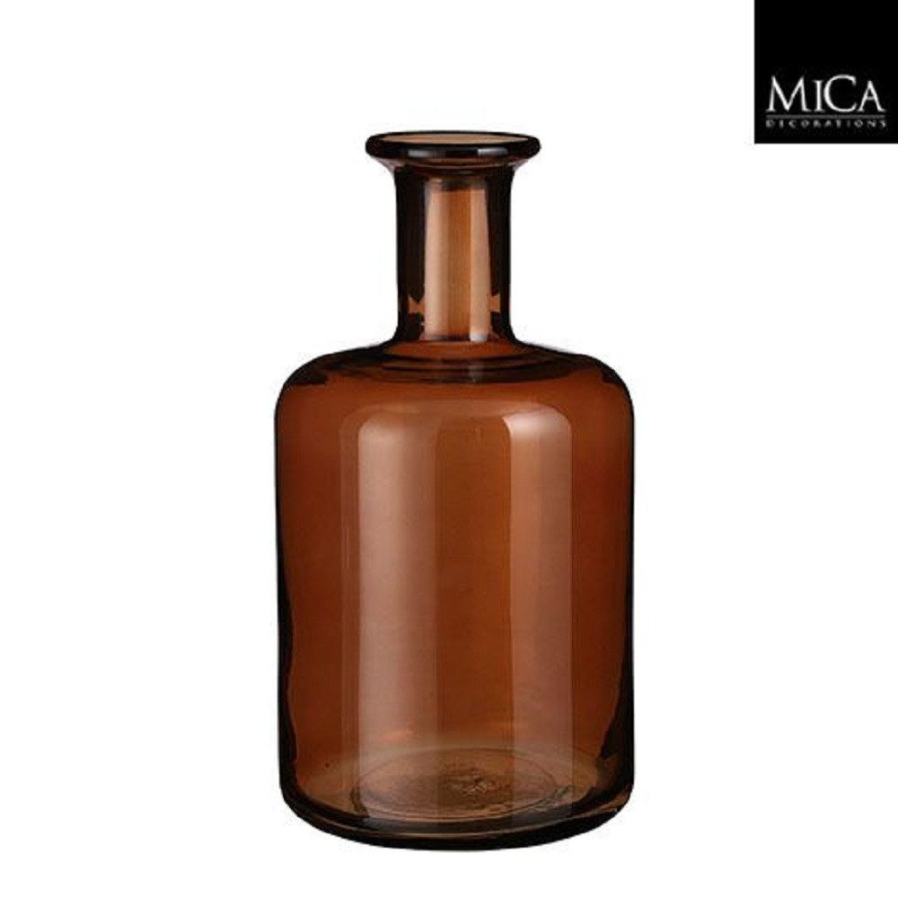 edelman Dekovase MICA Flasche Regal, Braun, günstig online kaufen