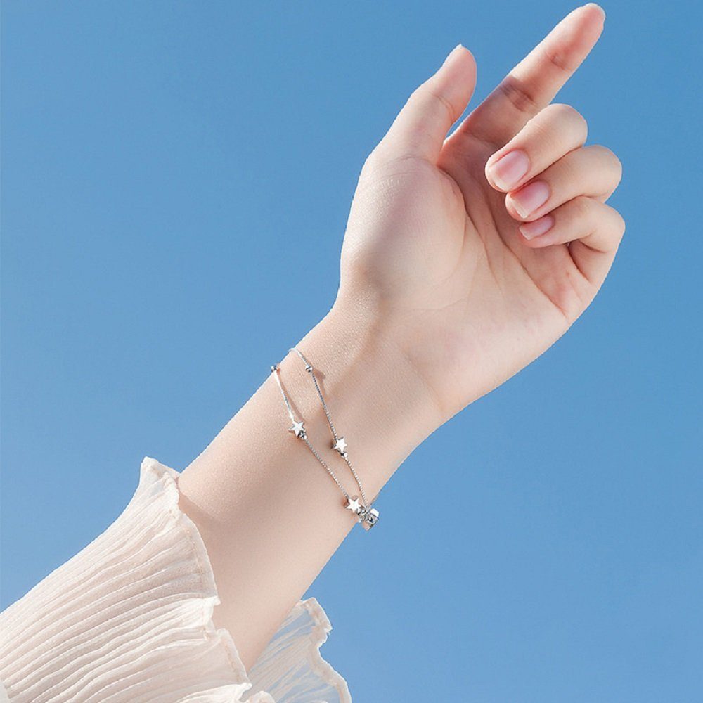 Eyecatcher Armkette Armkette kombinierbar 925 Sterling Silber One Size