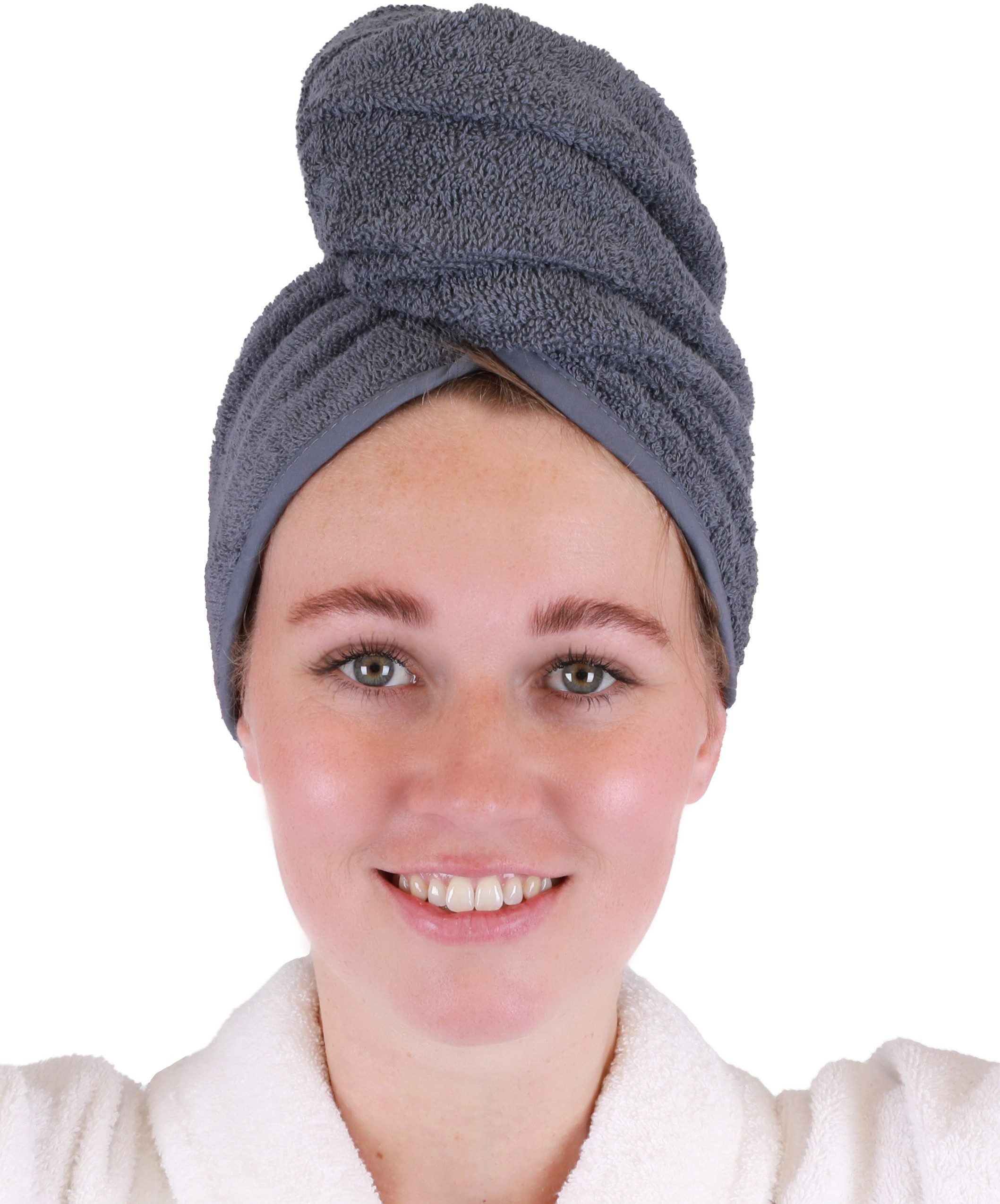 Betz Turban-Handtuch mit Knopf BERLIN Kopfhandtuch günstig online kaufen