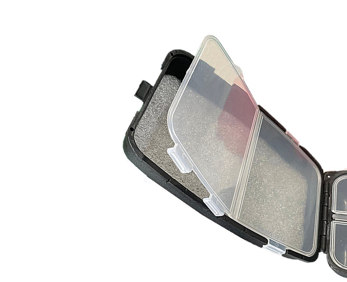 Anplast Angelkoffer Tackle Box Wobbler L Twister Kleinteilebox Zubehörbox Tacklebox, starke und langlebige Köderboxen