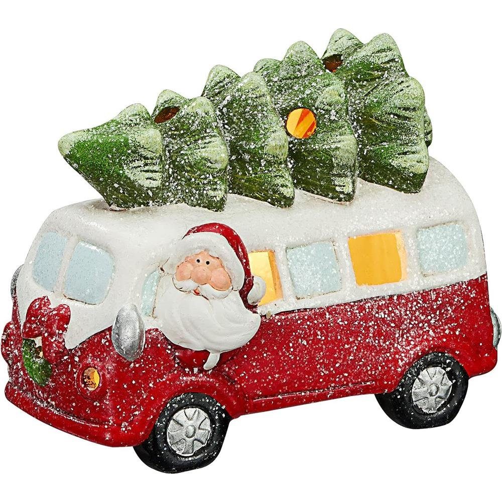 CEPEWA Dekofigur Bus mit Weihnachtsbaum, aus günstig online kaufen
