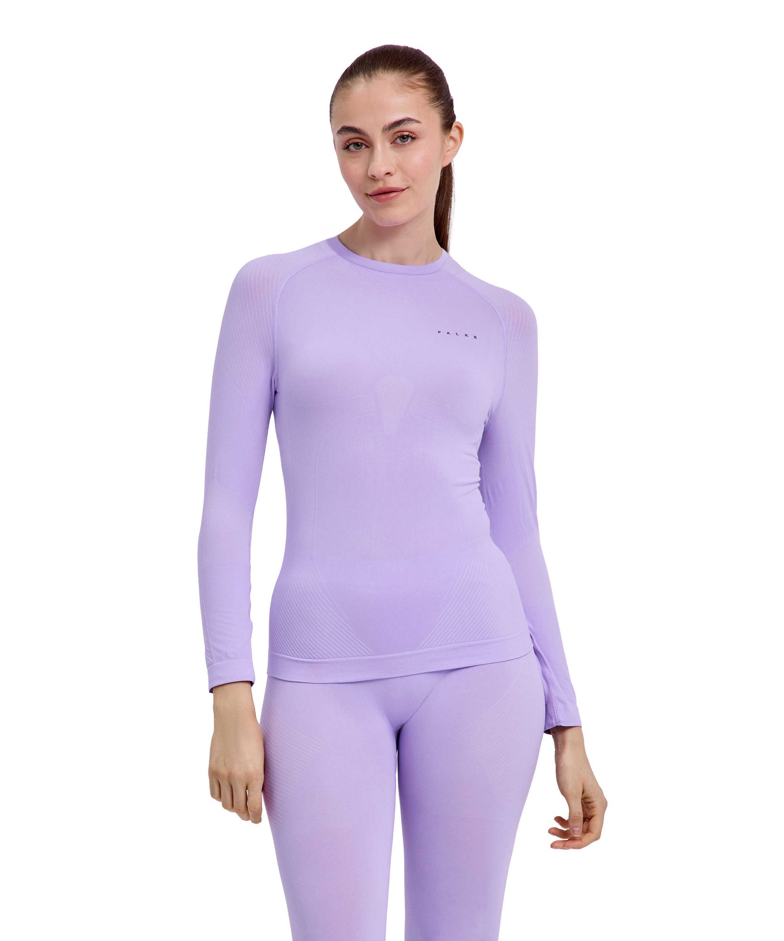 FALKE Funktionsshirt FALKE Langarmshirt Warm Damen (1-tlg., 1) thermoregulierend für warme bis kalte Temperaturen