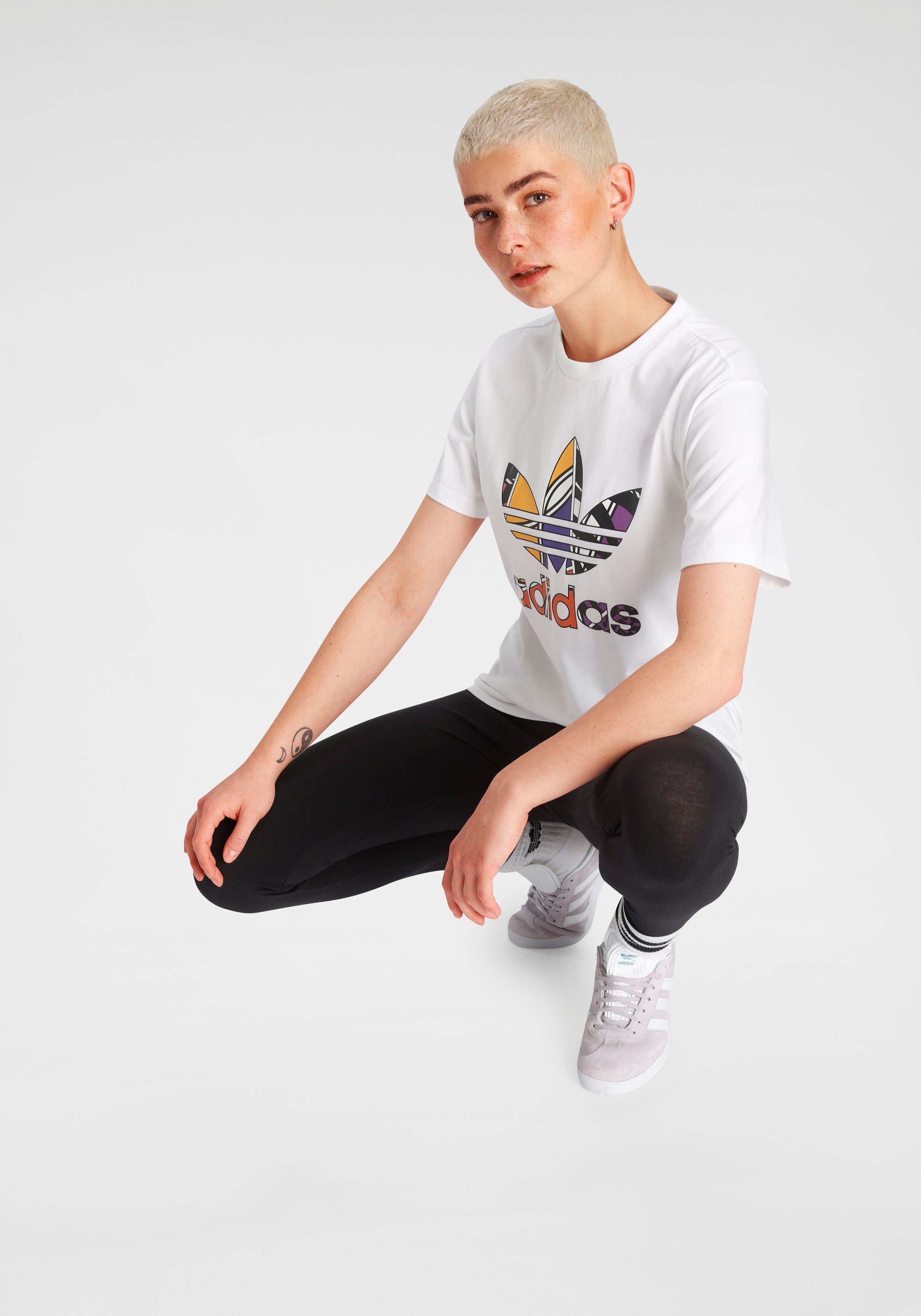 (1-tlg) ADICOLOR Leggings adidas ESSENTIALS BLACK Originals