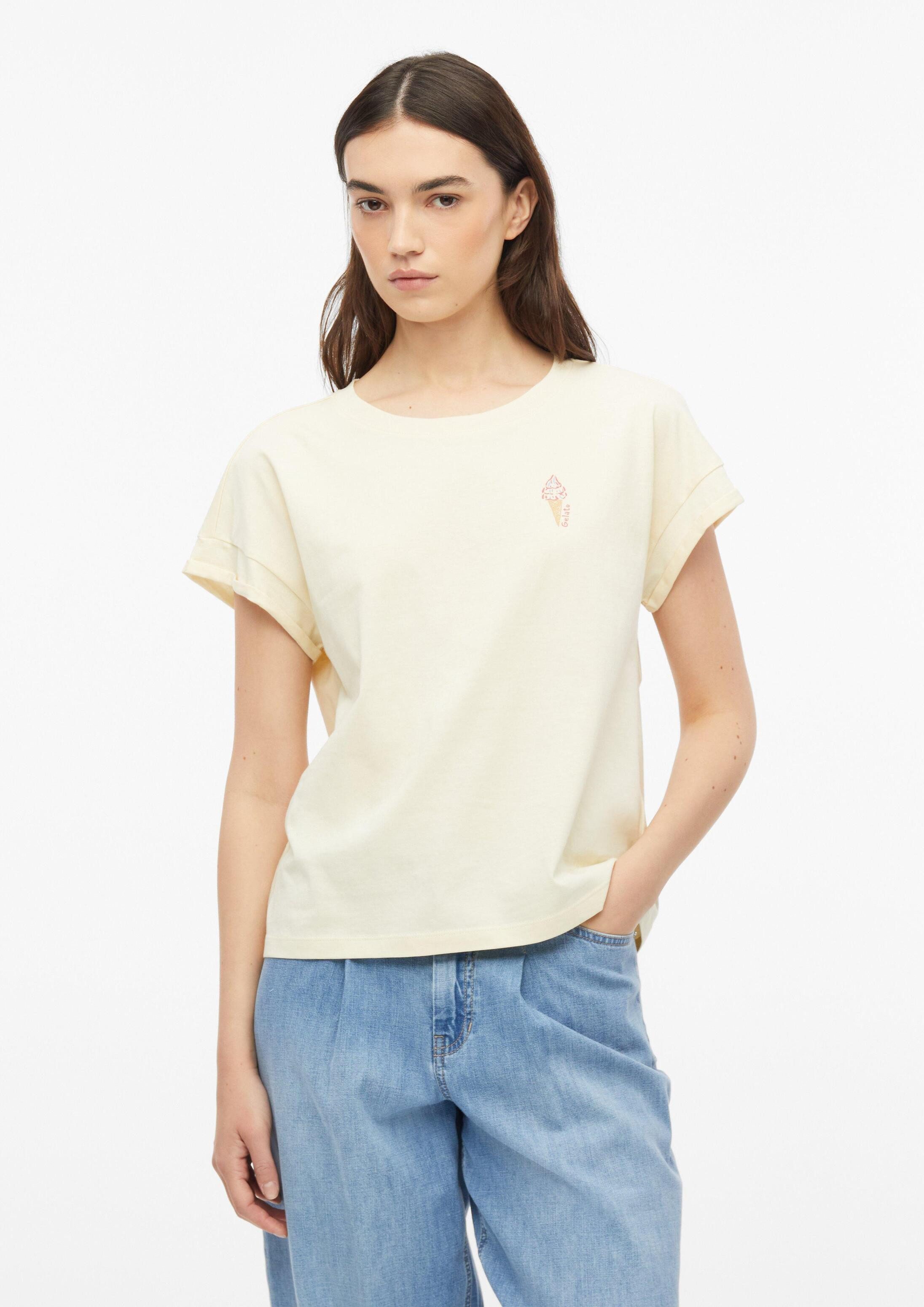 s.Oliver Kurzarmshirt T-Shirt T-Shirt mit Frontprint