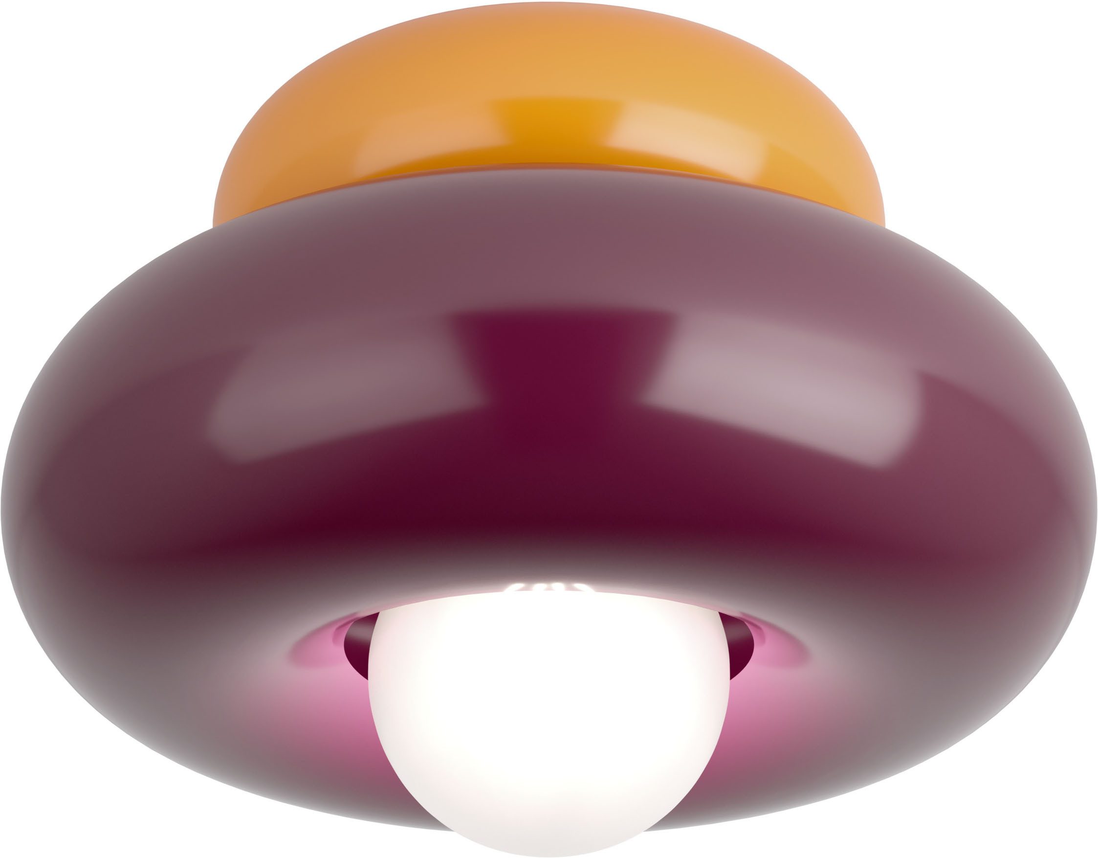 EGLO Deckenleuchte TORCHIAROLO, ohne Leuchtmittel, Deckenlampe, Lampe, Wohnzimmer, Höhe: 15 cm, Ø 25 cm