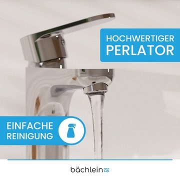 Bächlein Badarmatur Elegante Waschtischarmatur Keila (Stilvolle Badarmatur) Minimalistisches Design - Langlebiger Wasserhahn