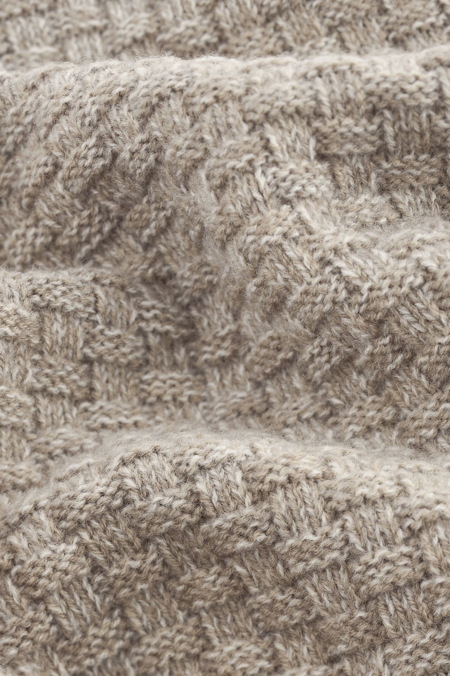 Next Rundhalspullover Regular Strickpullover mit Wolle (1-tlg)