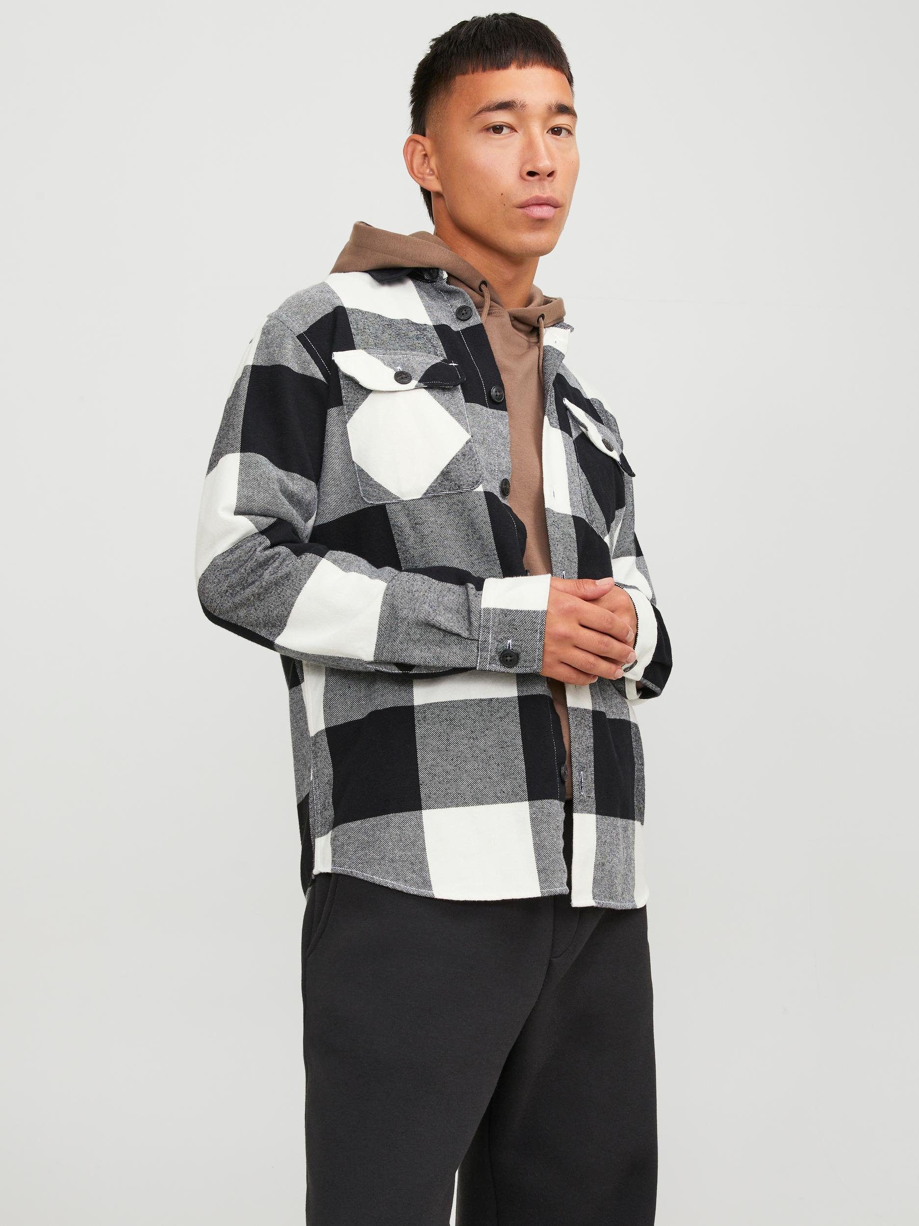Jack & Jones Langarmhemd JJEDARREN OVERSHIRT günstig online kaufen