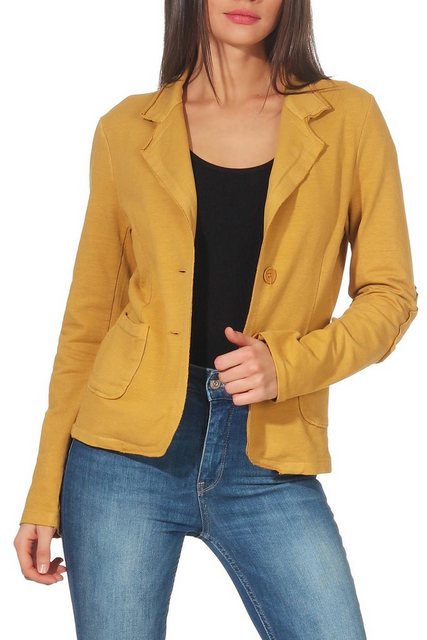 malito more than fashion Jackenblazer 1651 Sweat Blazer Jacke in Used Look günstig online kaufen