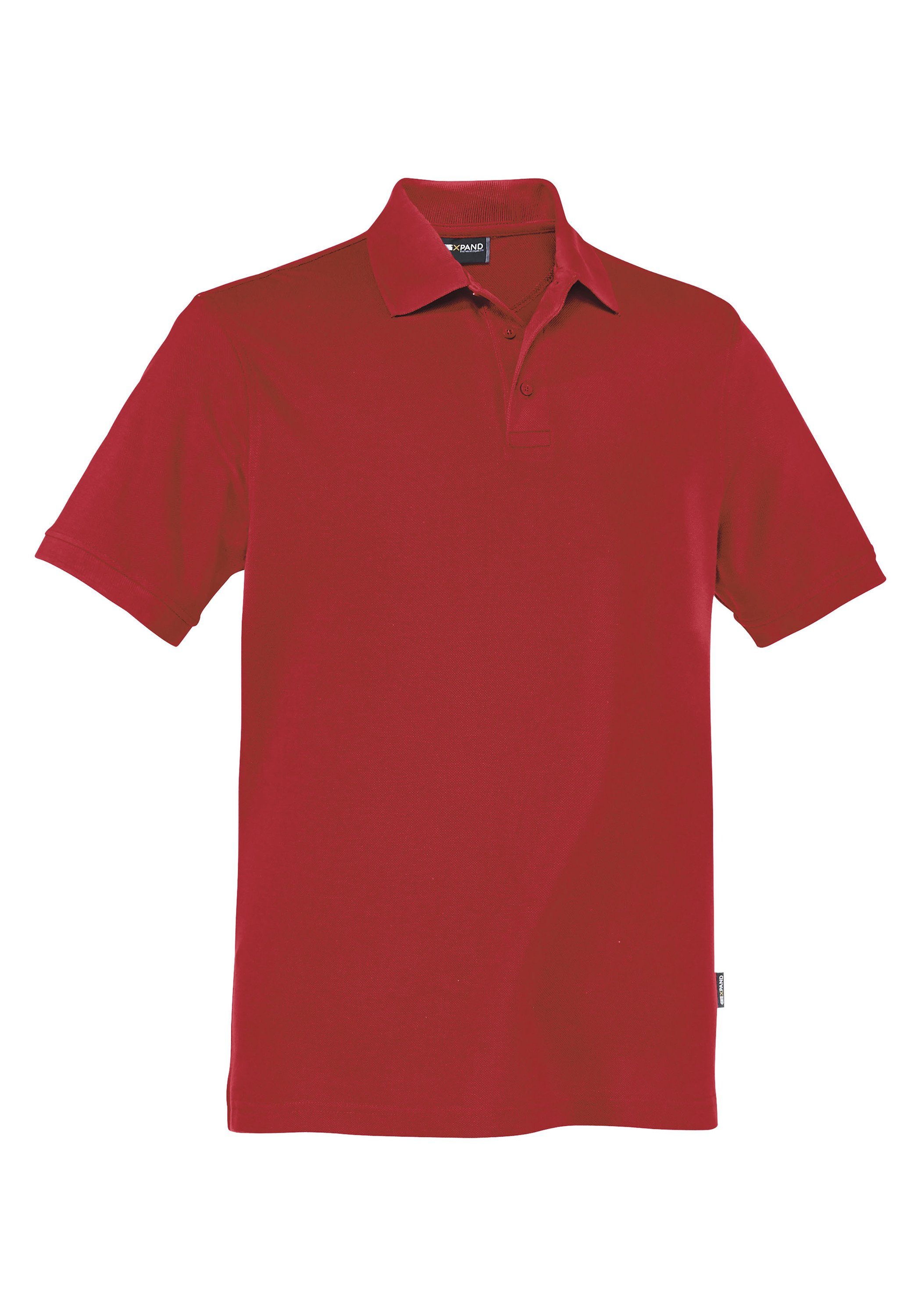 Expand Poloshirt in Übergröße rot