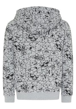 Emoji Kapuzensweatshirt mit Pile of Poo Print