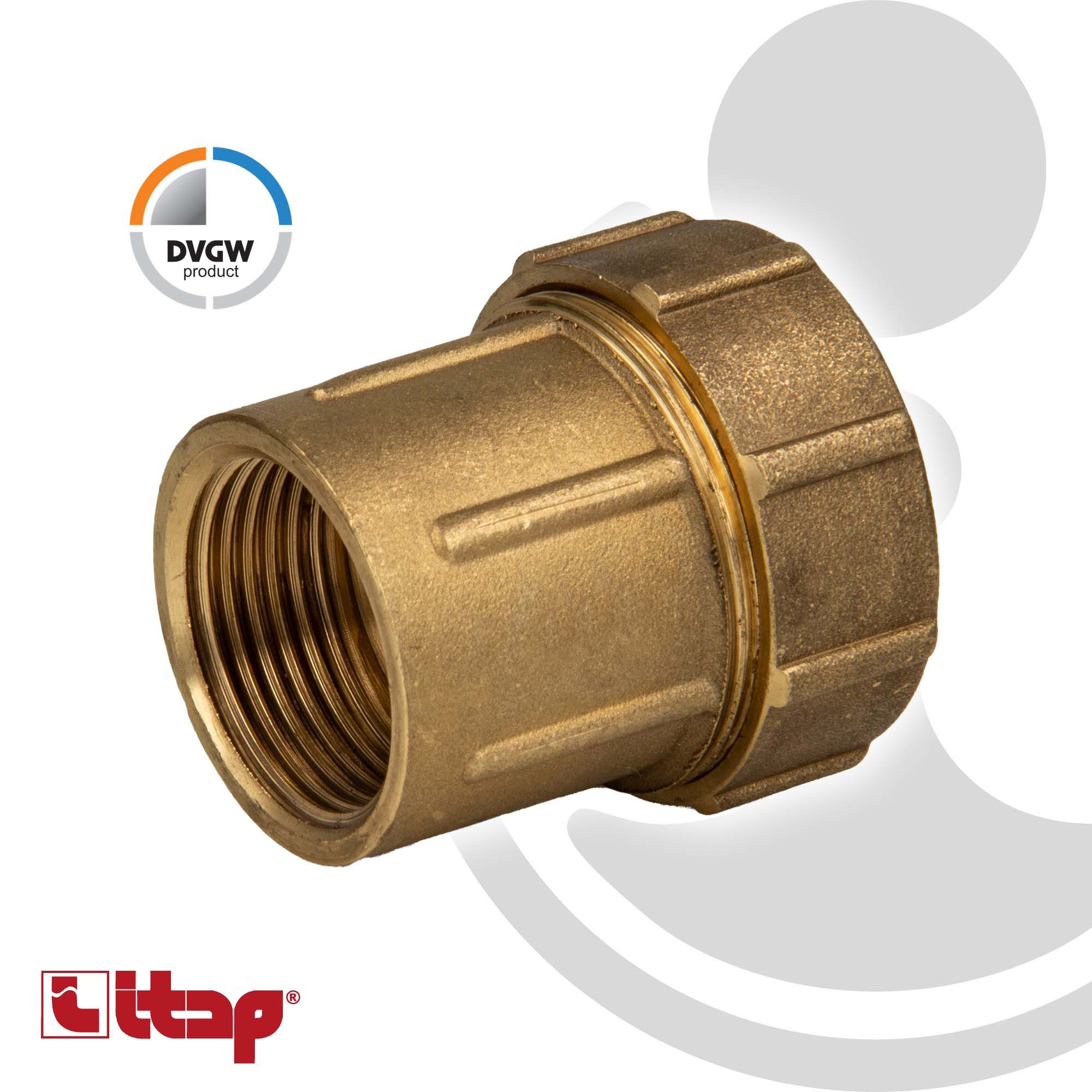 42 Mm X 28 Mm Messing Kompressionsminderer – WRAS-zugelassen, Von PlumbUniverse