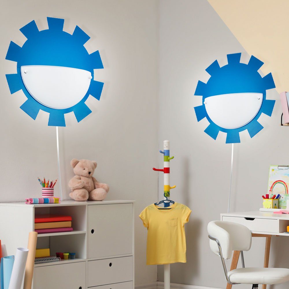 Leuchtmittel nicht Kinderzimmerleuchte Dekolicht, Wandlampe inklusive, etc-shop Spielzimmerlampe Wandleuchte