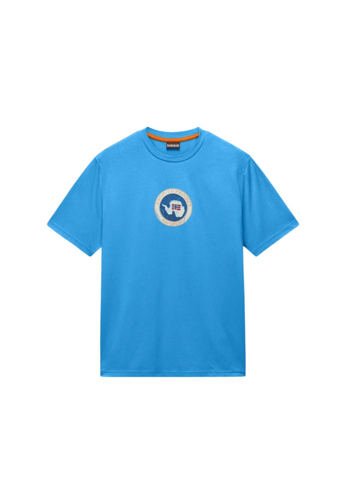 Napapijri T-Shirt S-Phos (Baumwolle) blau Herren