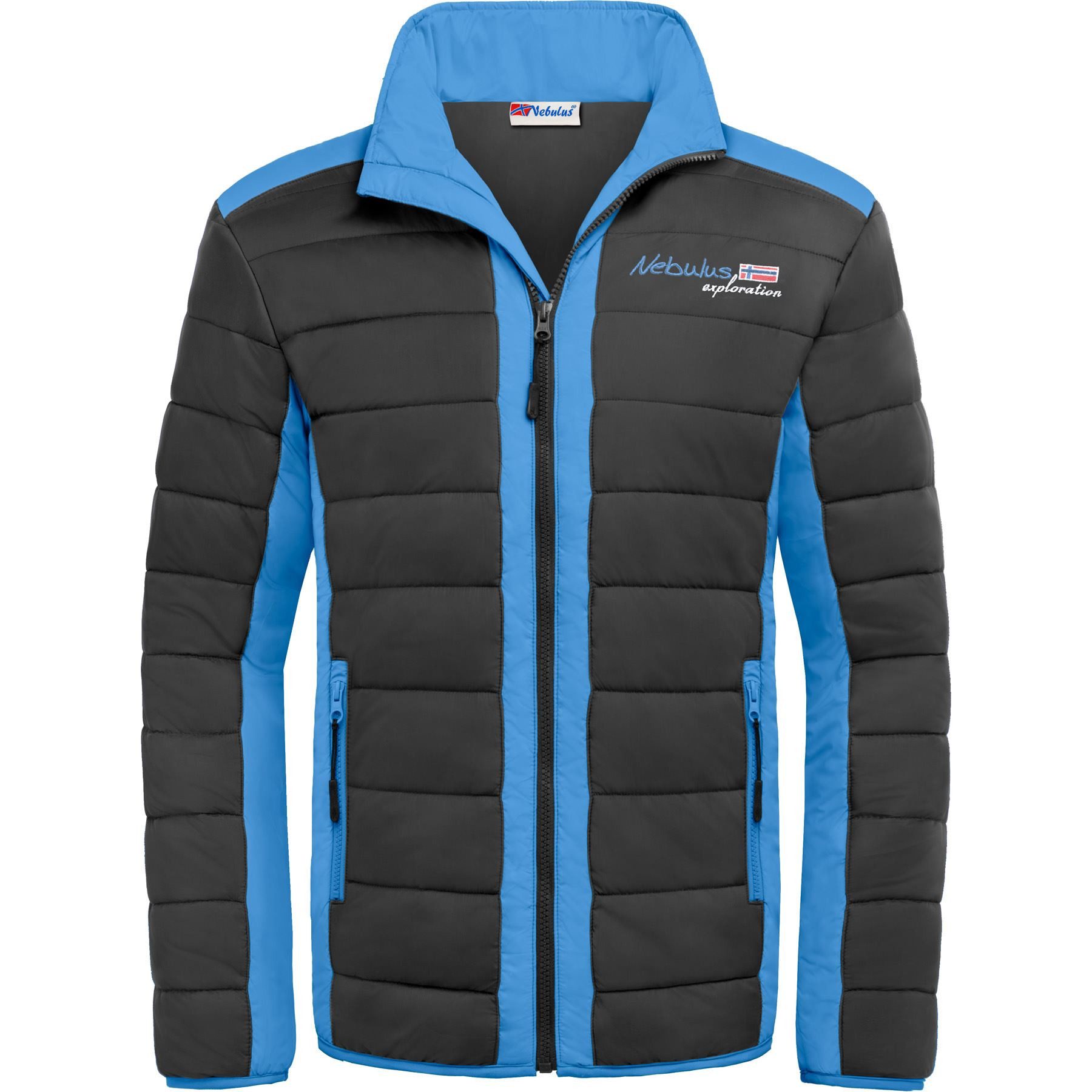 Nebulus Winterjacke FIGHT, P5900 - Herren, schwarz-kobalt, S günstig online kaufen