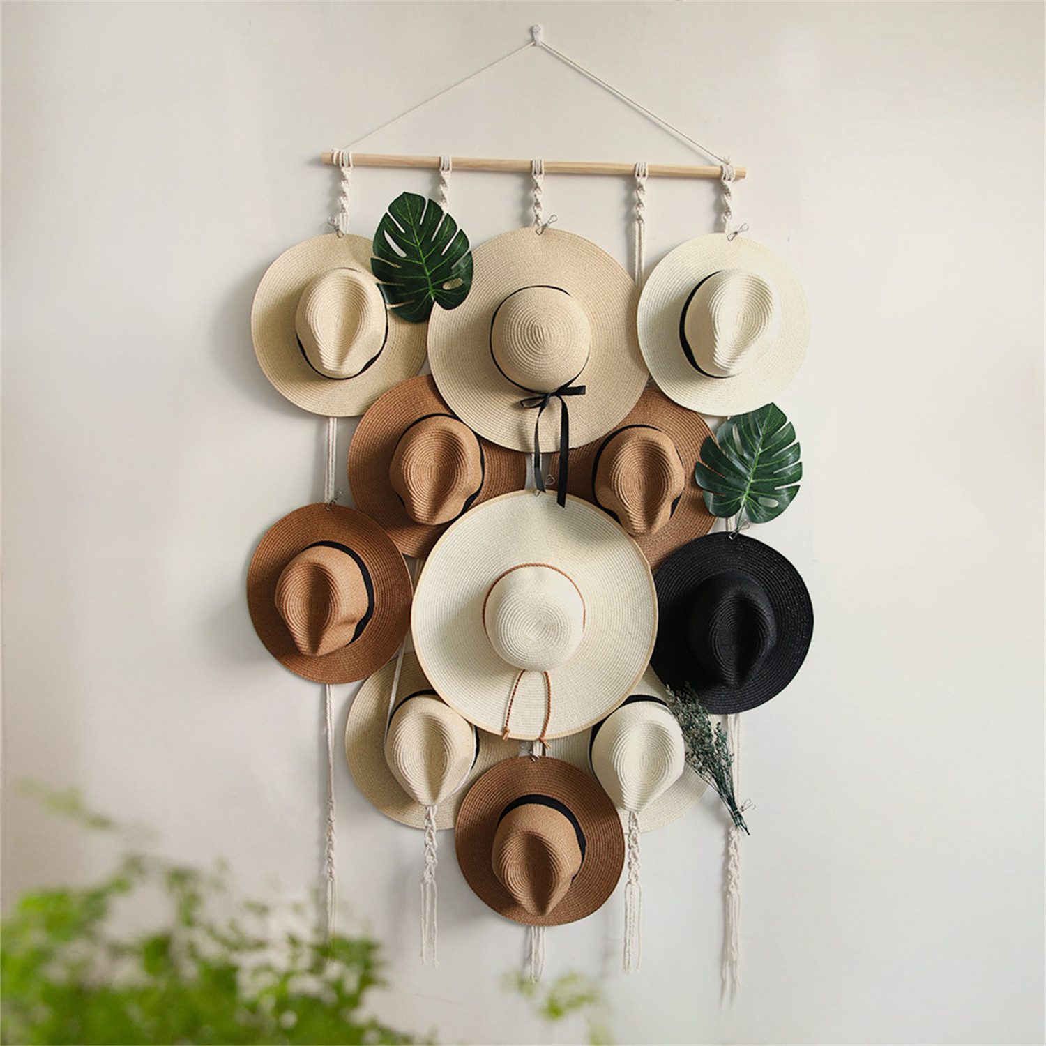 autolock Hutablage Hutständer für Wand Hut Veranstalter mit 12 Clips hängen günstig online kaufen