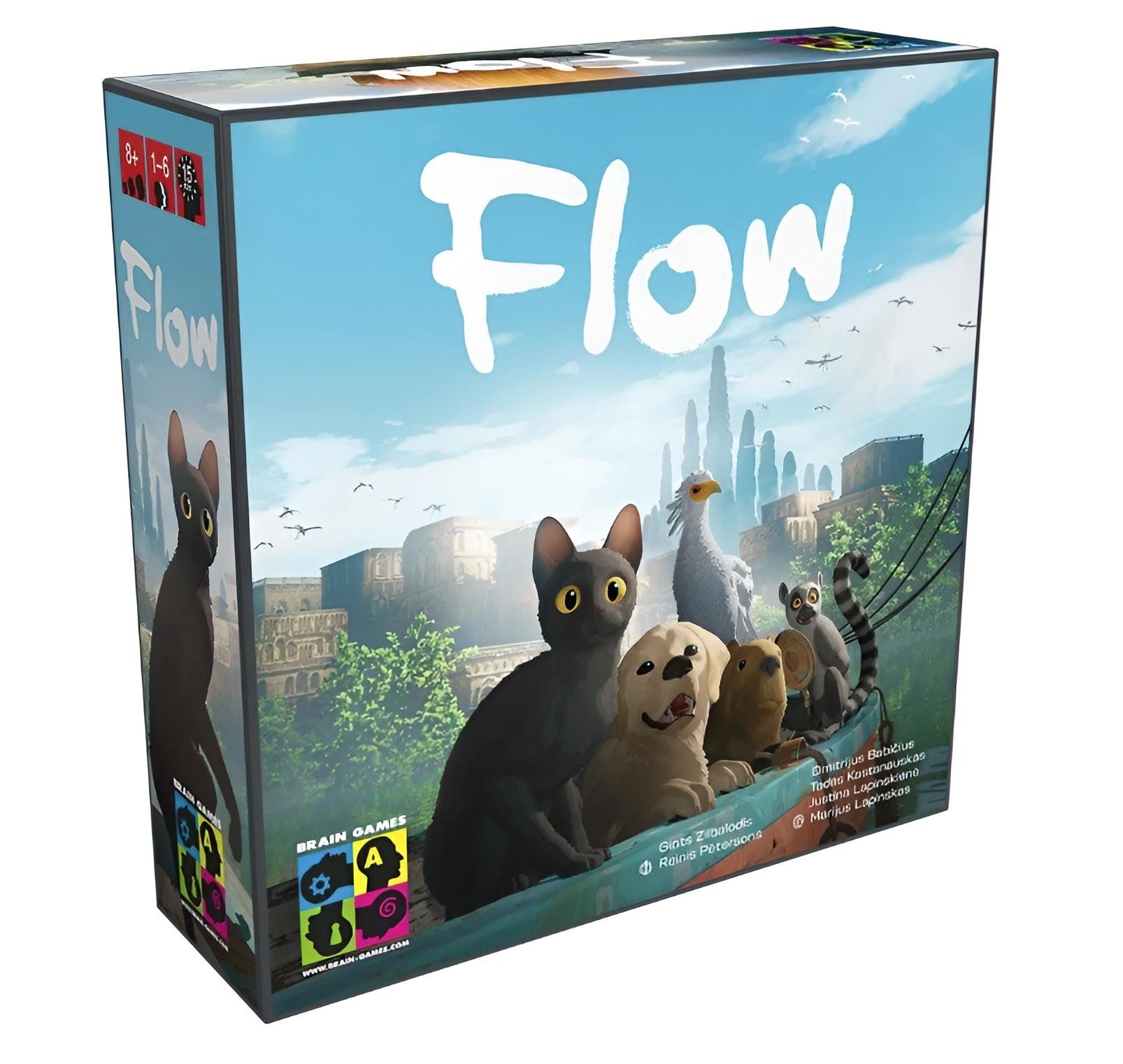 BRAIN GAMES Spiel Flow DE