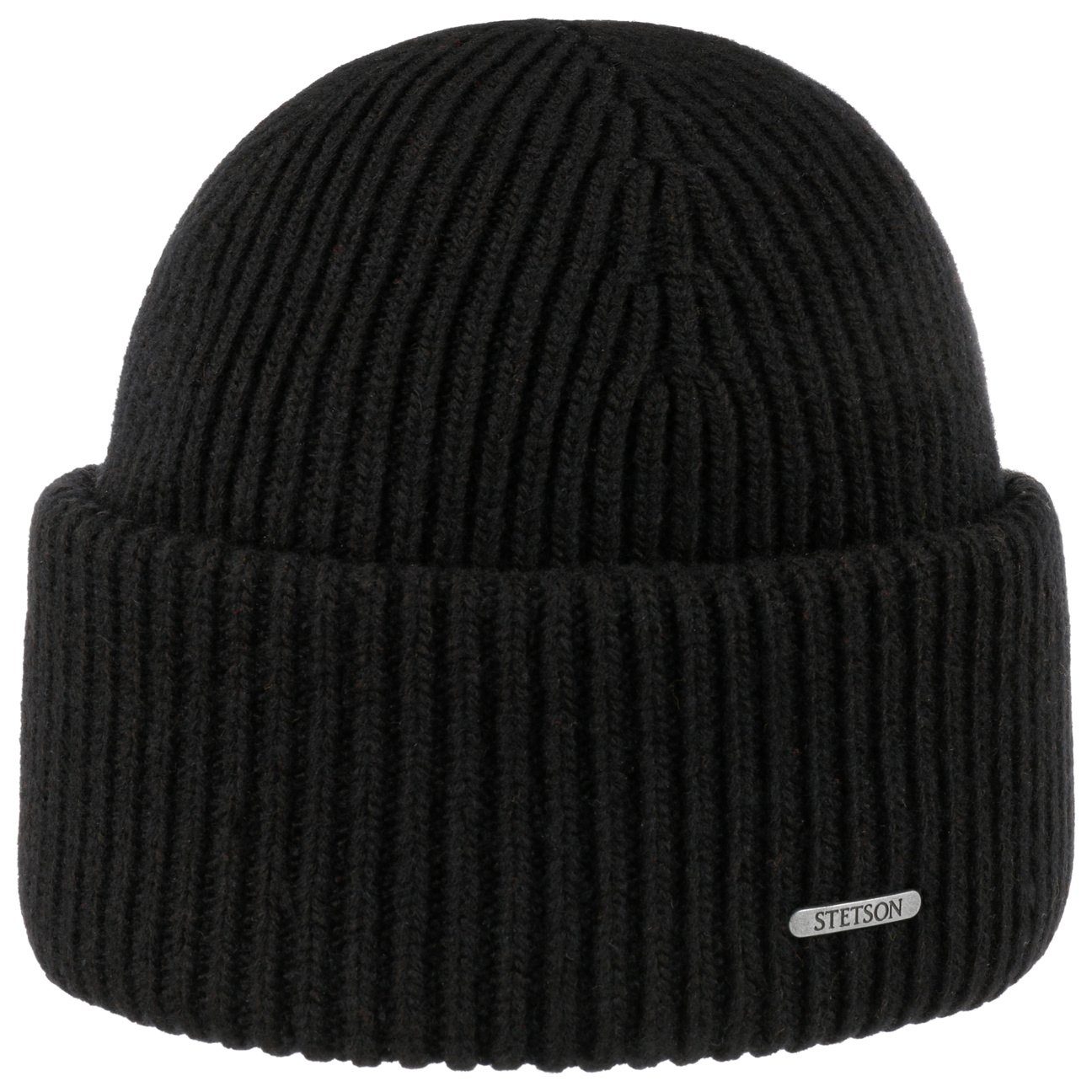 Stetson Beanie (1-St) Mütze mit Umschlag, Made in Italy